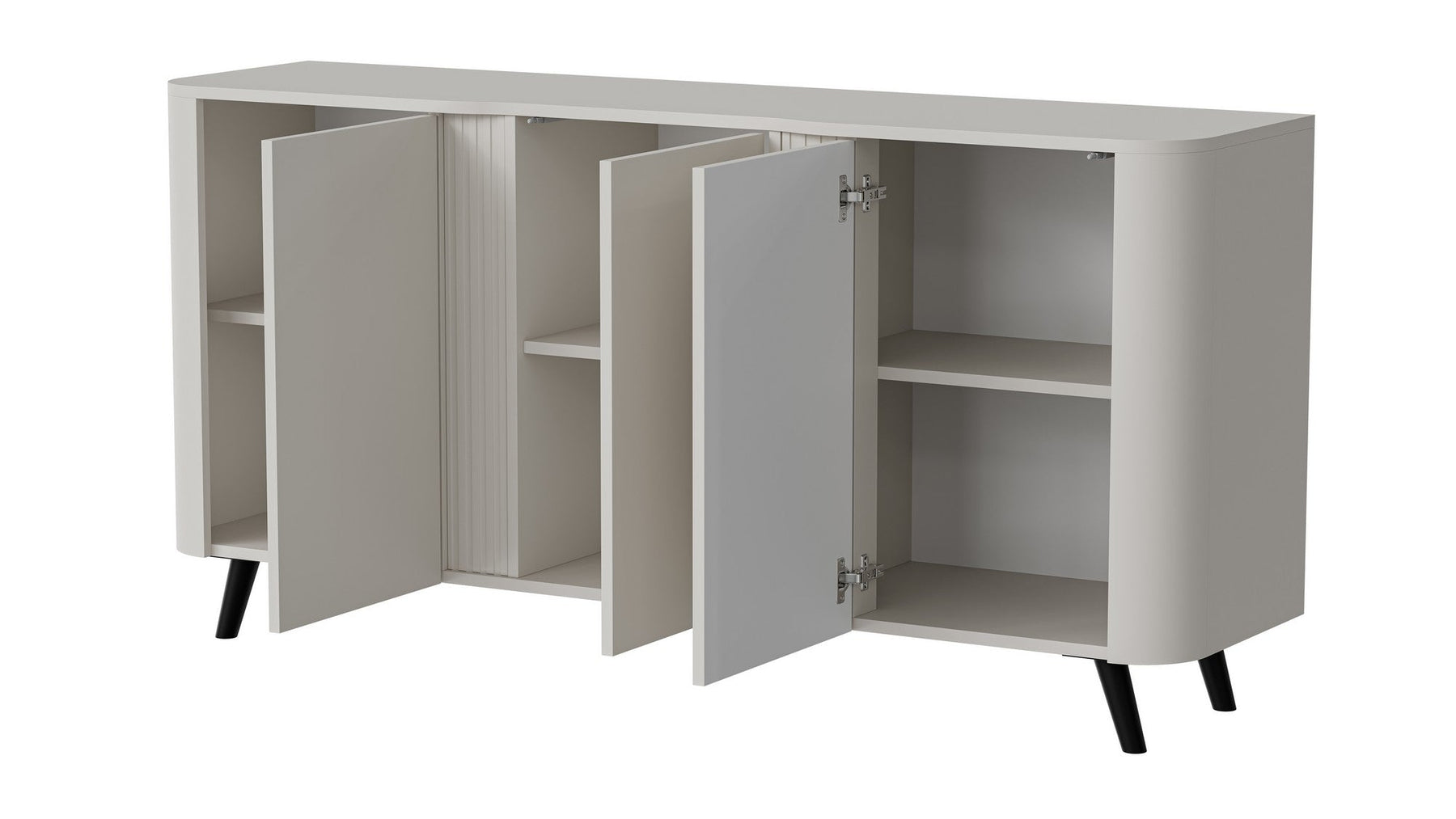 Comoda VOLARE, casmir, PAL laminat, 151x39x75 cm
