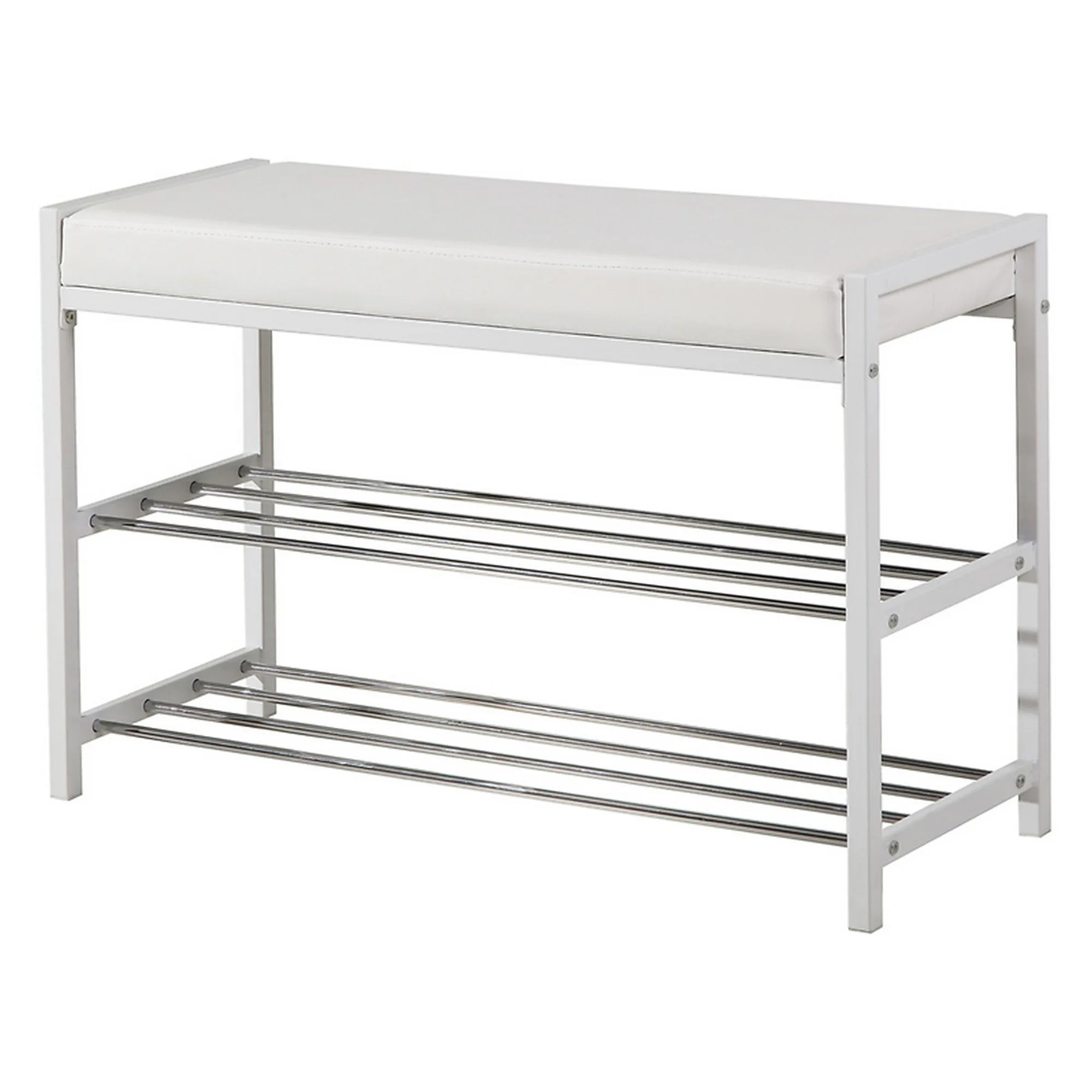 Pantofar BERGEN OCN-28857, alb/crom