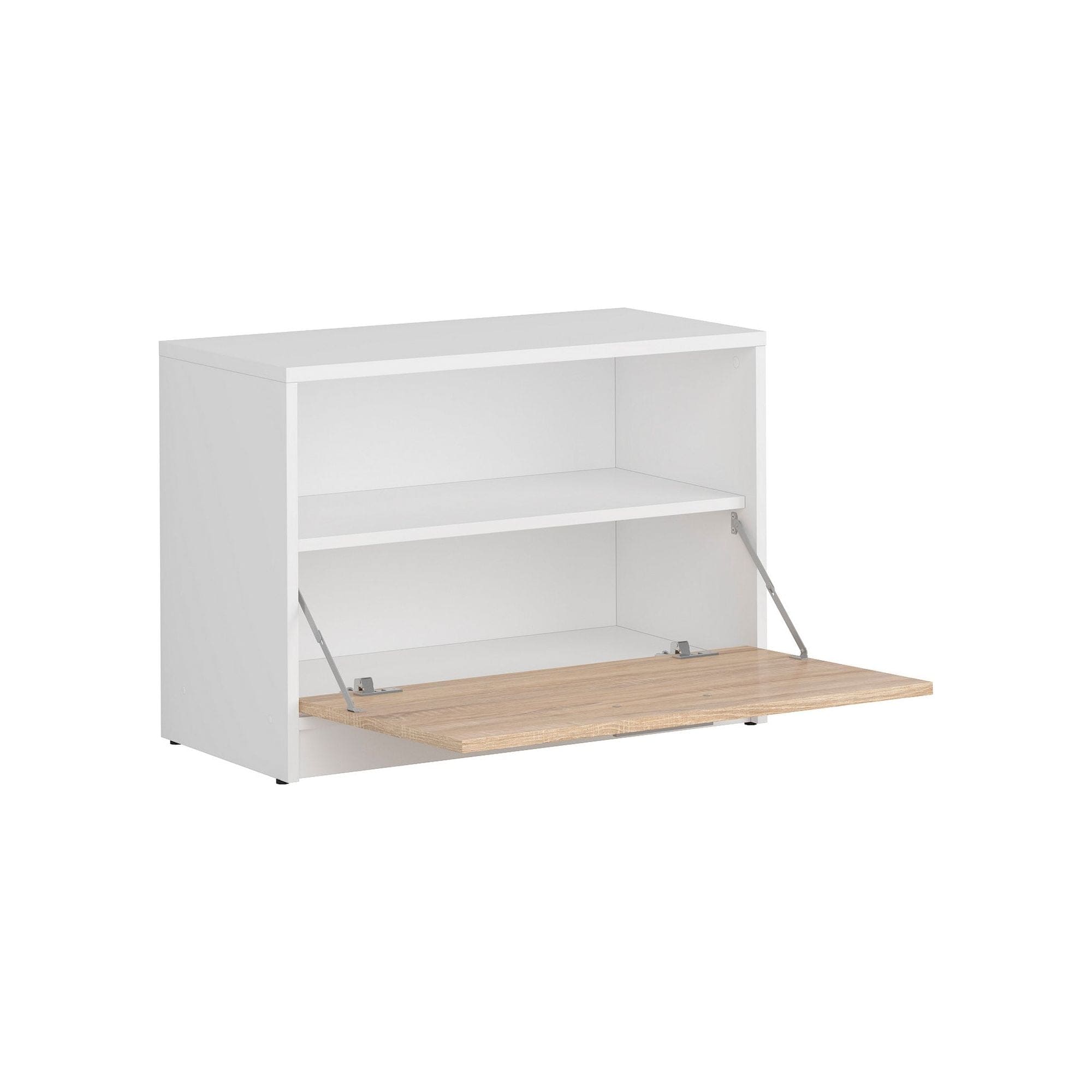 Pantofar BERGEN OCN-28868, stejar sonoma/alb