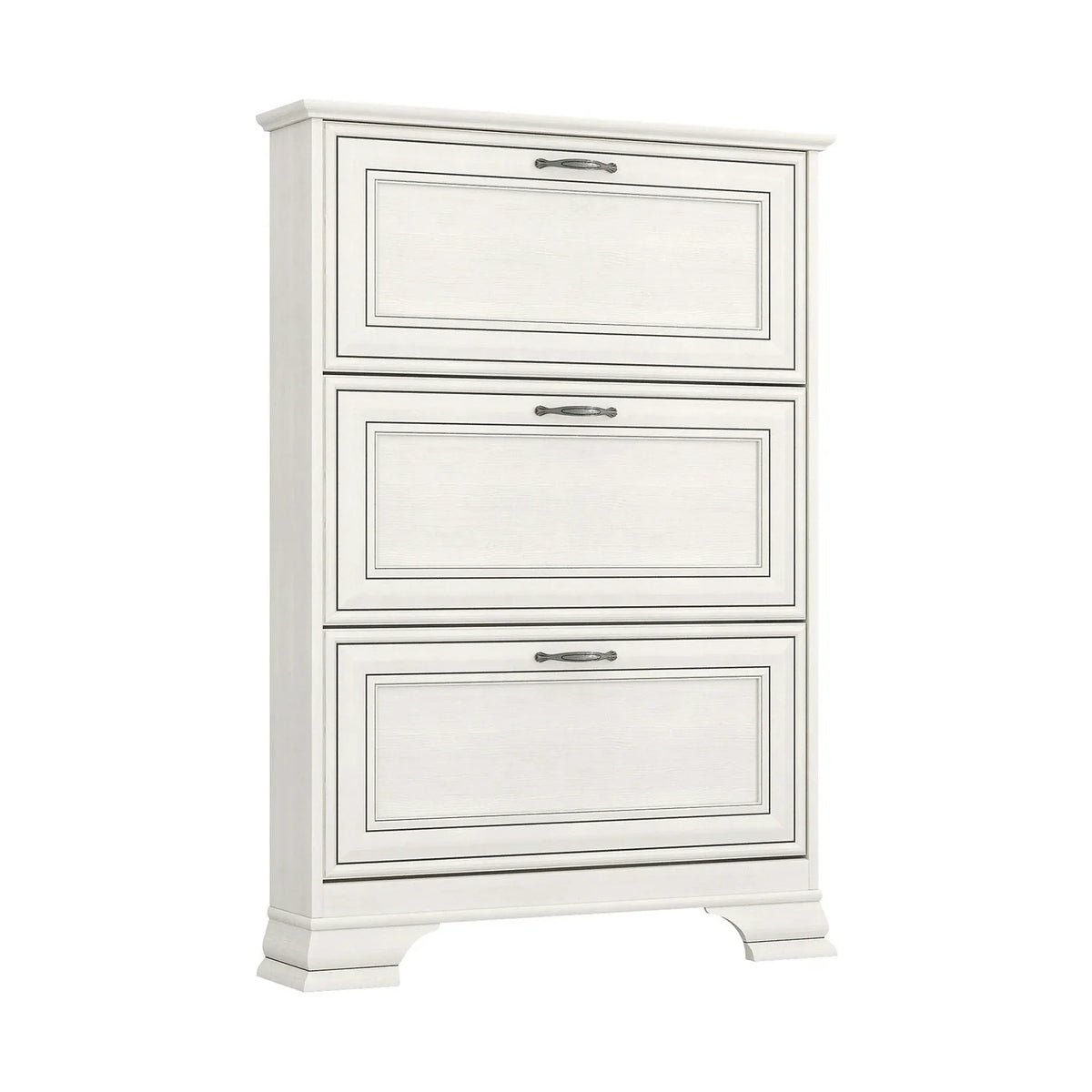 Pantofar TIFFANY II, grej, PAL laminat, 84x18x120 cm