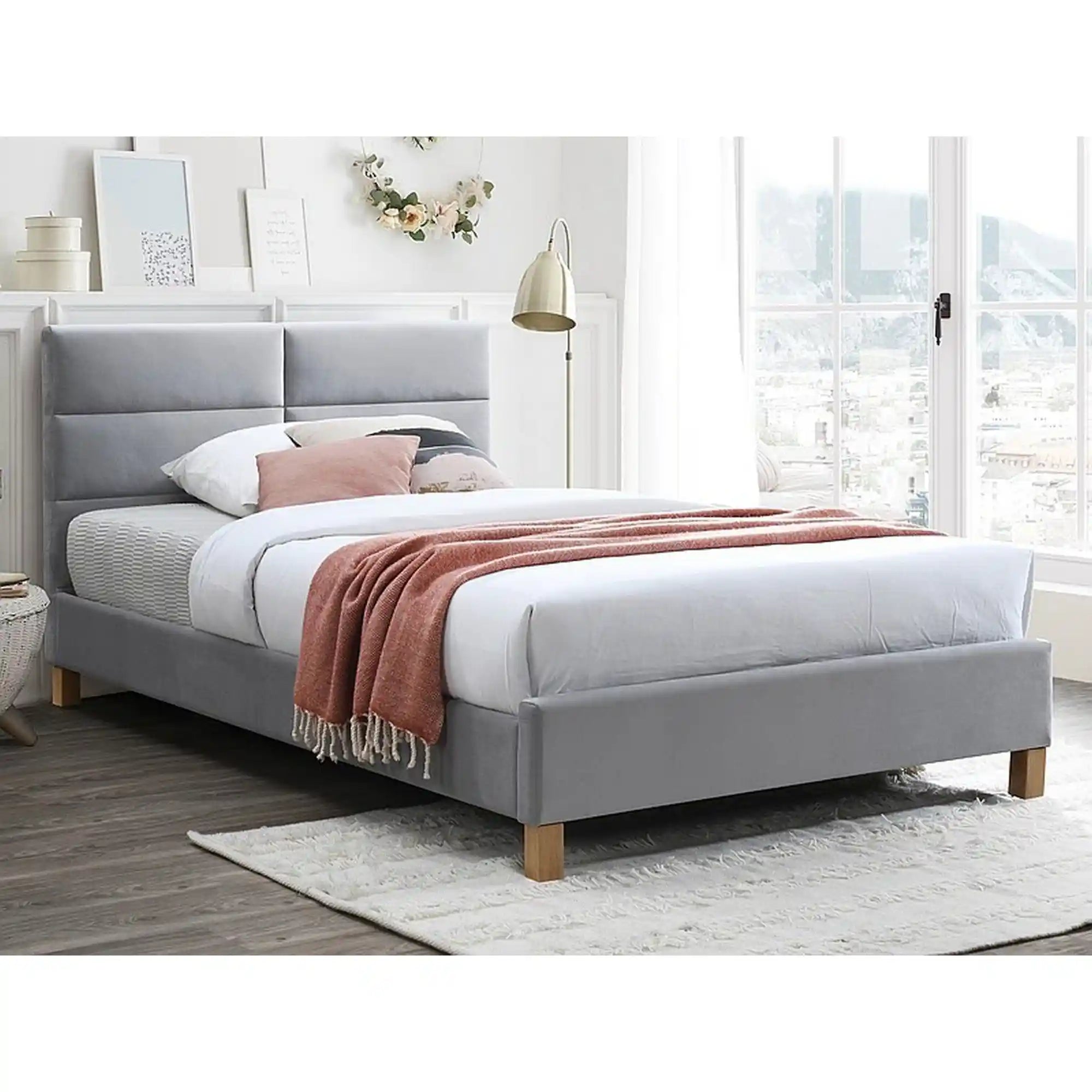 Pat 120x200 DETROIT OCN-38995, gri deschis