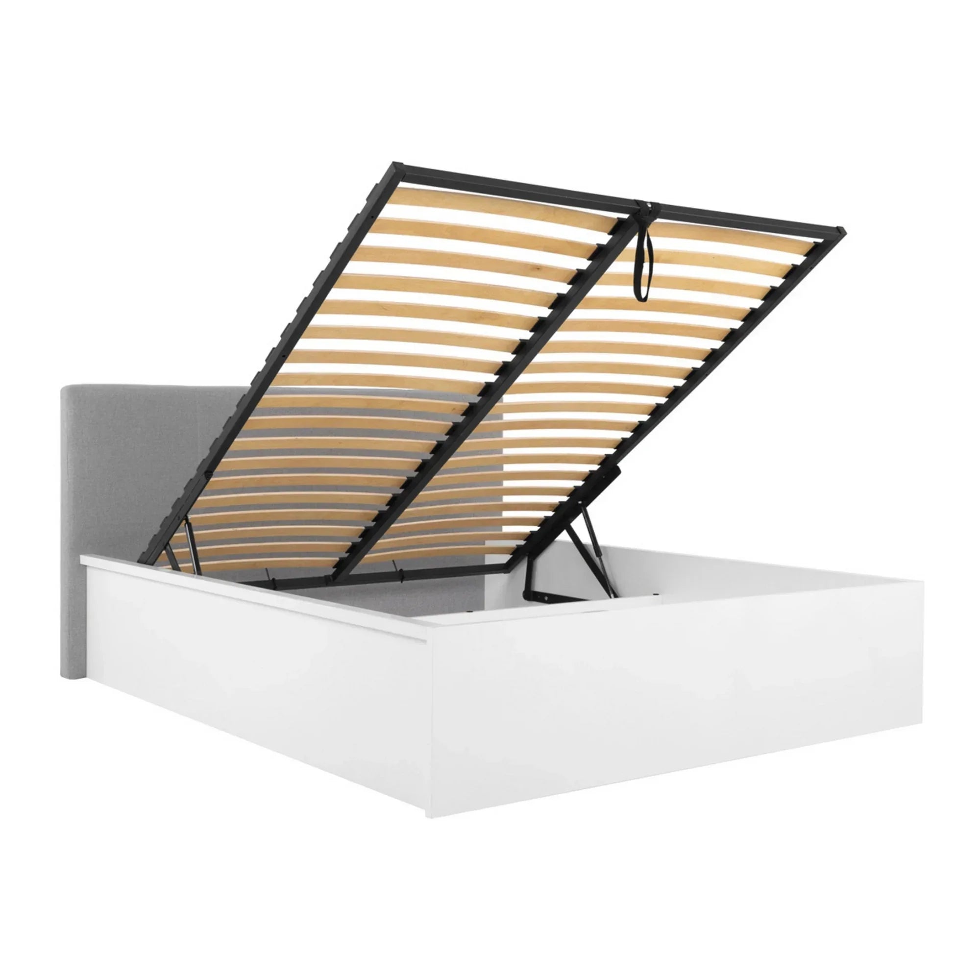 Pat 140x200 BERGEN OCN-28801, alb lucios/gri