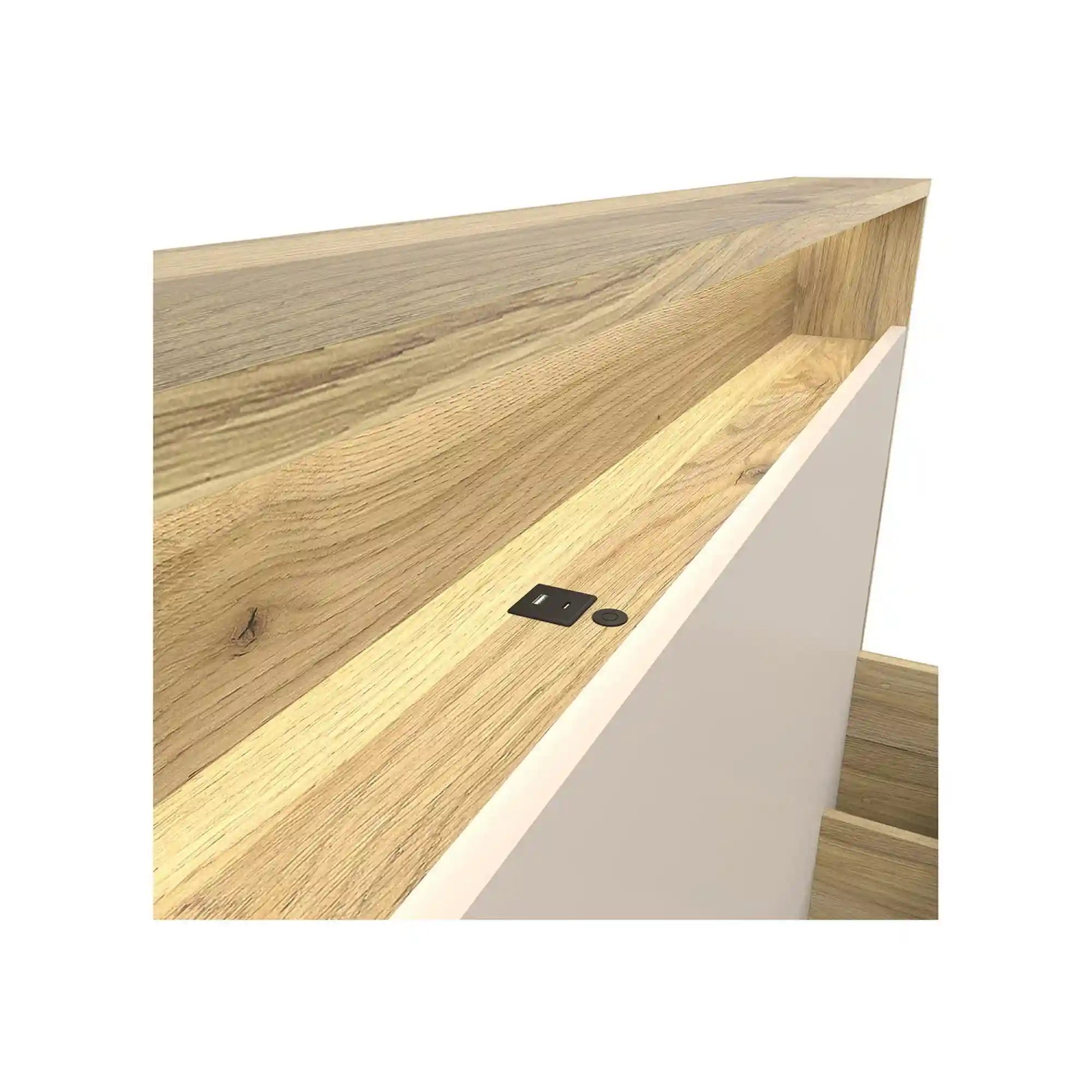 Pat 160x200 BERGEN OCN-28793, stejar/casmir