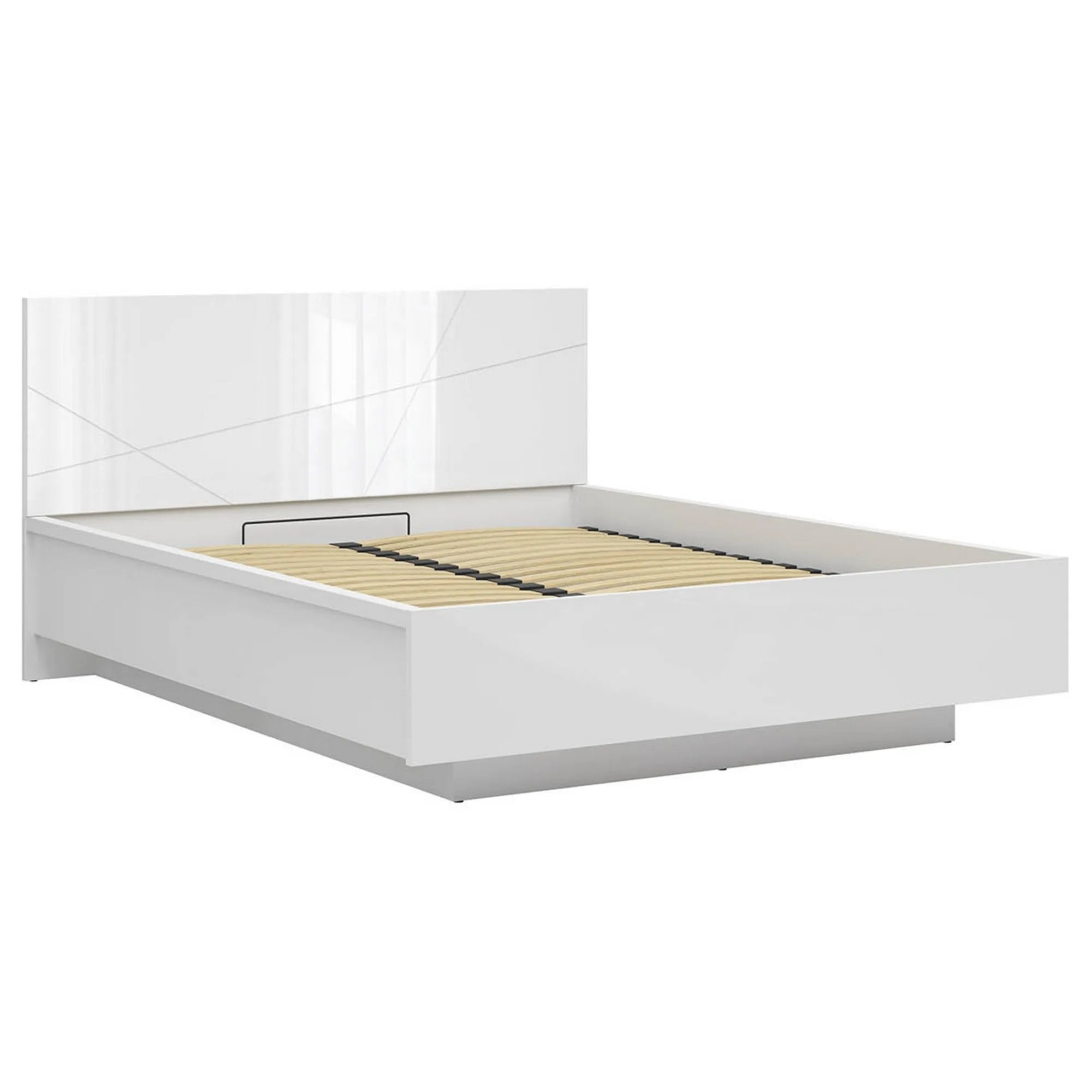 Pat 160x200 BERGEN OCN-28820, alb lucios