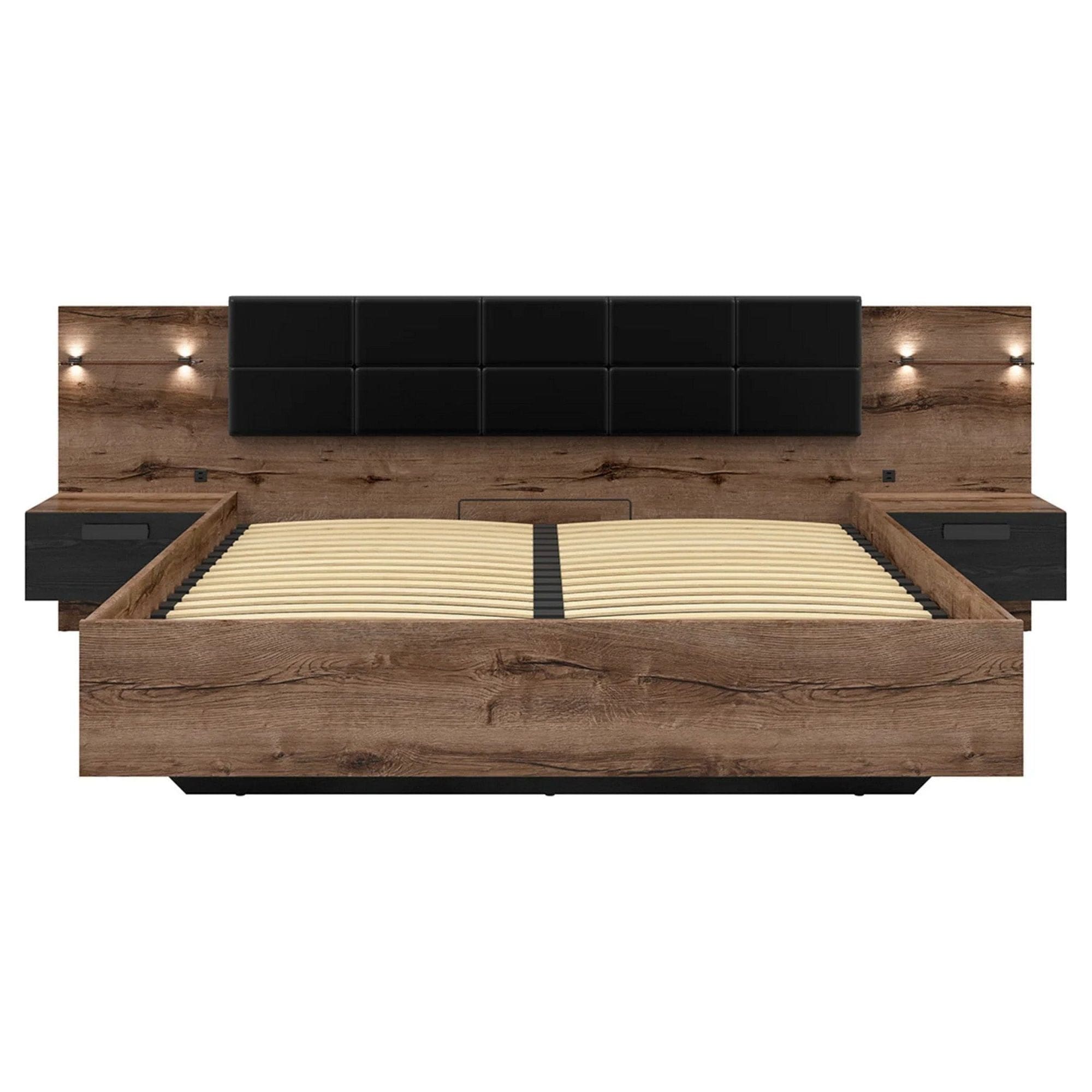 Pat 180x200 BERGEN OCN-28700, nuc/negru