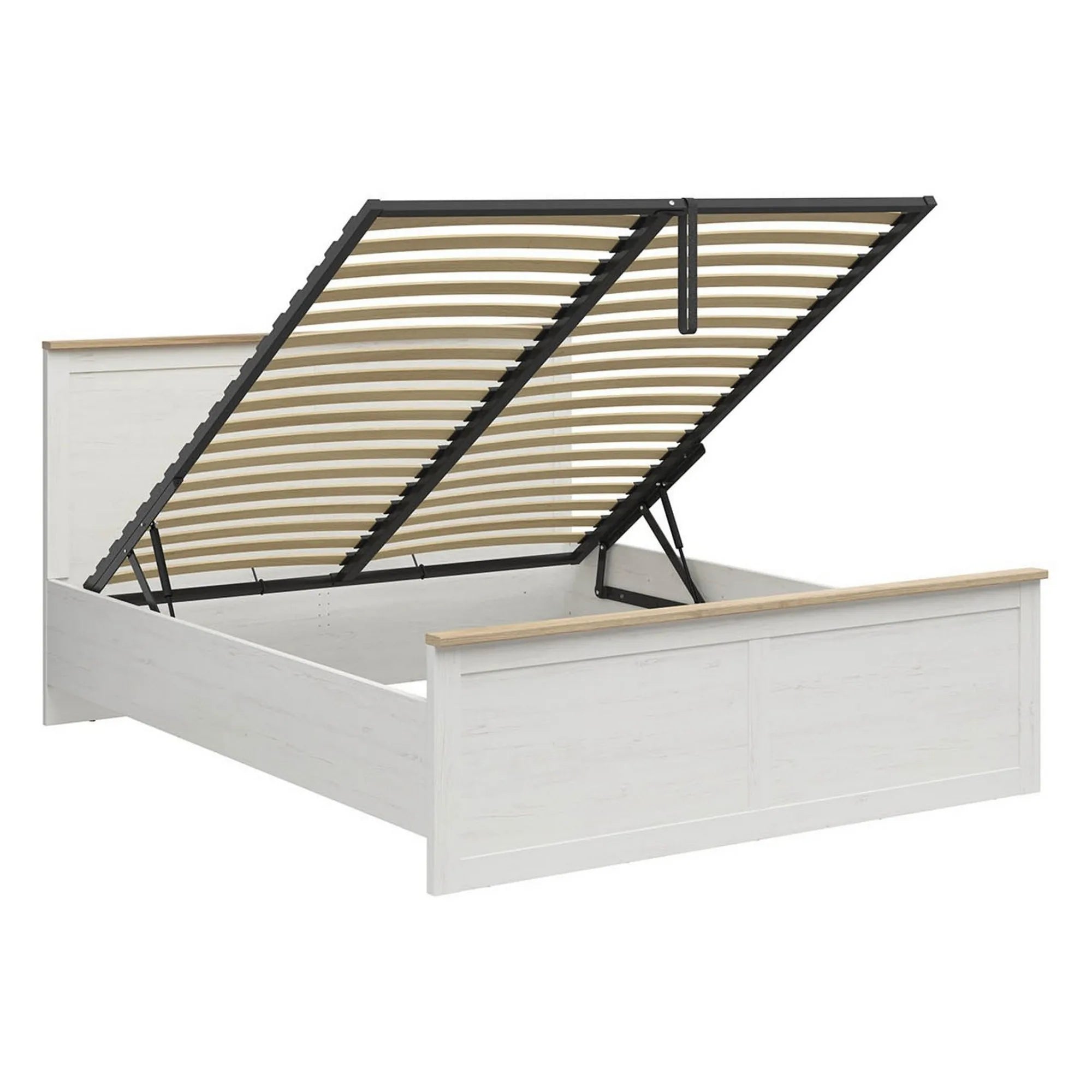 Pat 180x200 BERGEN OCN-28810, pin alb/stejar grandson