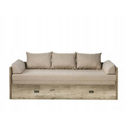 Pat 80/160x200 BERGEN OCN-28805, stejar/bej