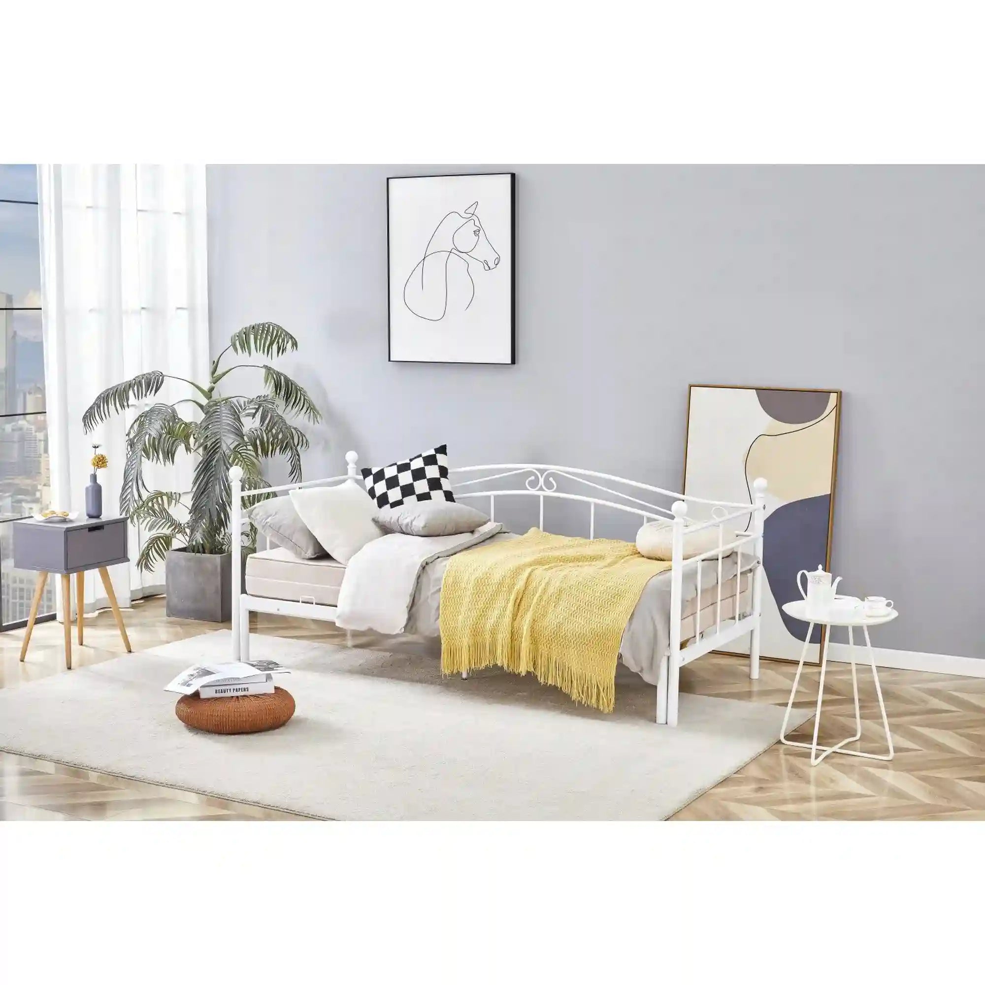 Pat 90/180x200 HOUSTON OCN-36884, alb