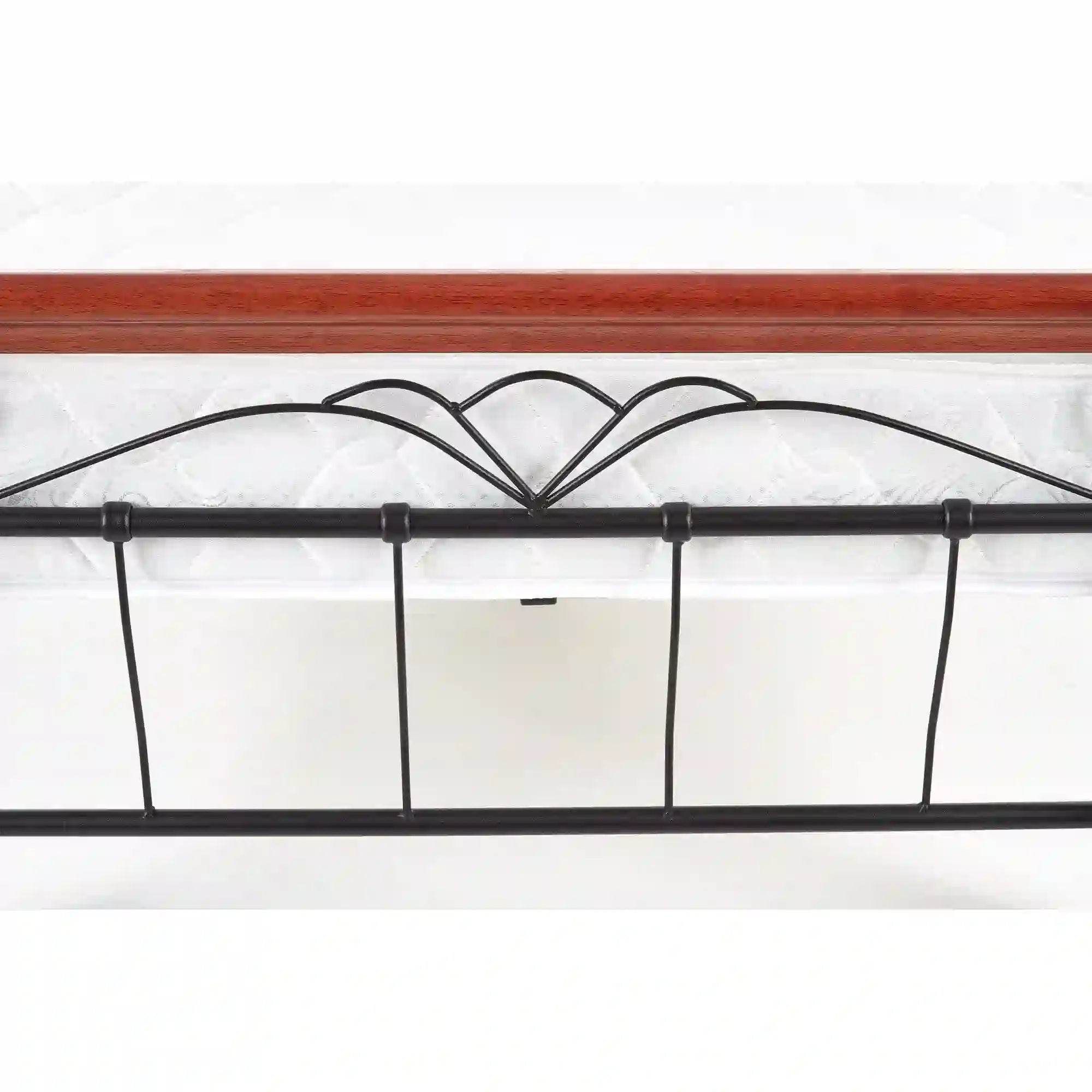 Pat 90x200 HOUSTON OCN-36886, cires/negru