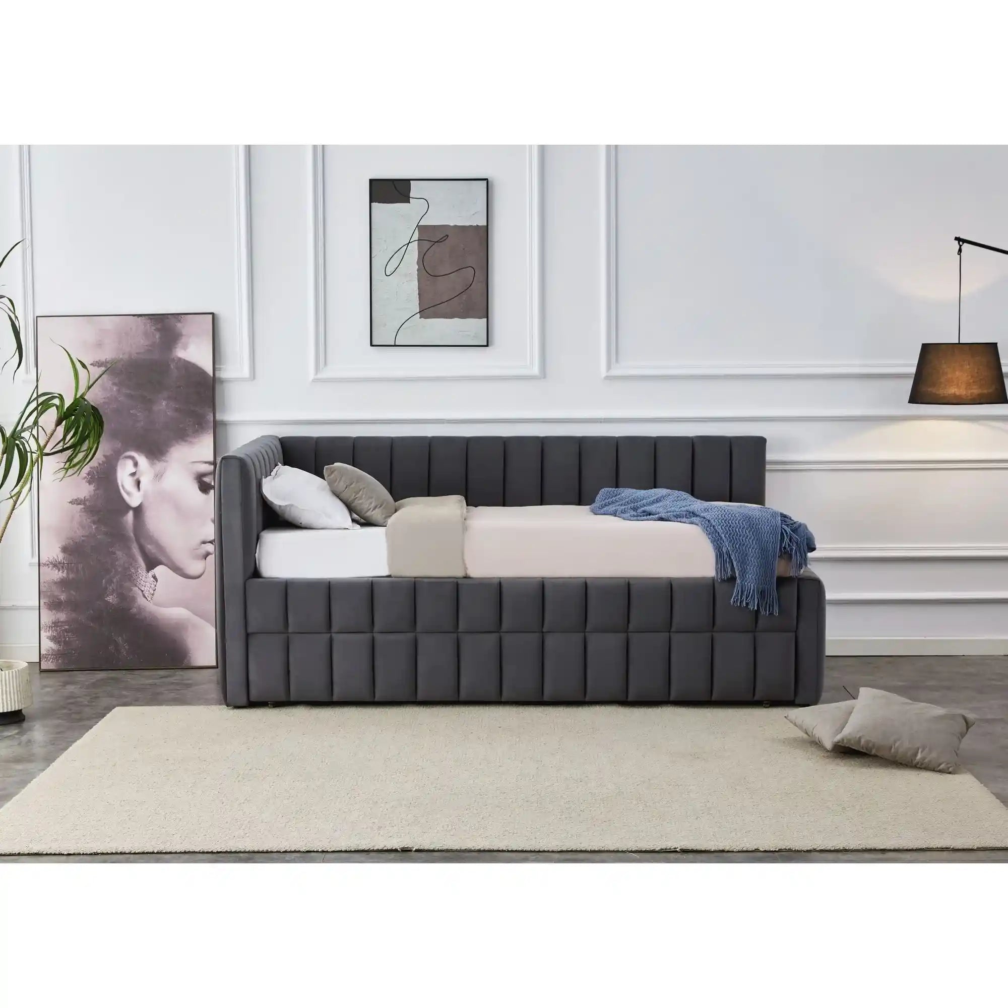 Pat 90x200 HOUSTON OCN-36908, gri