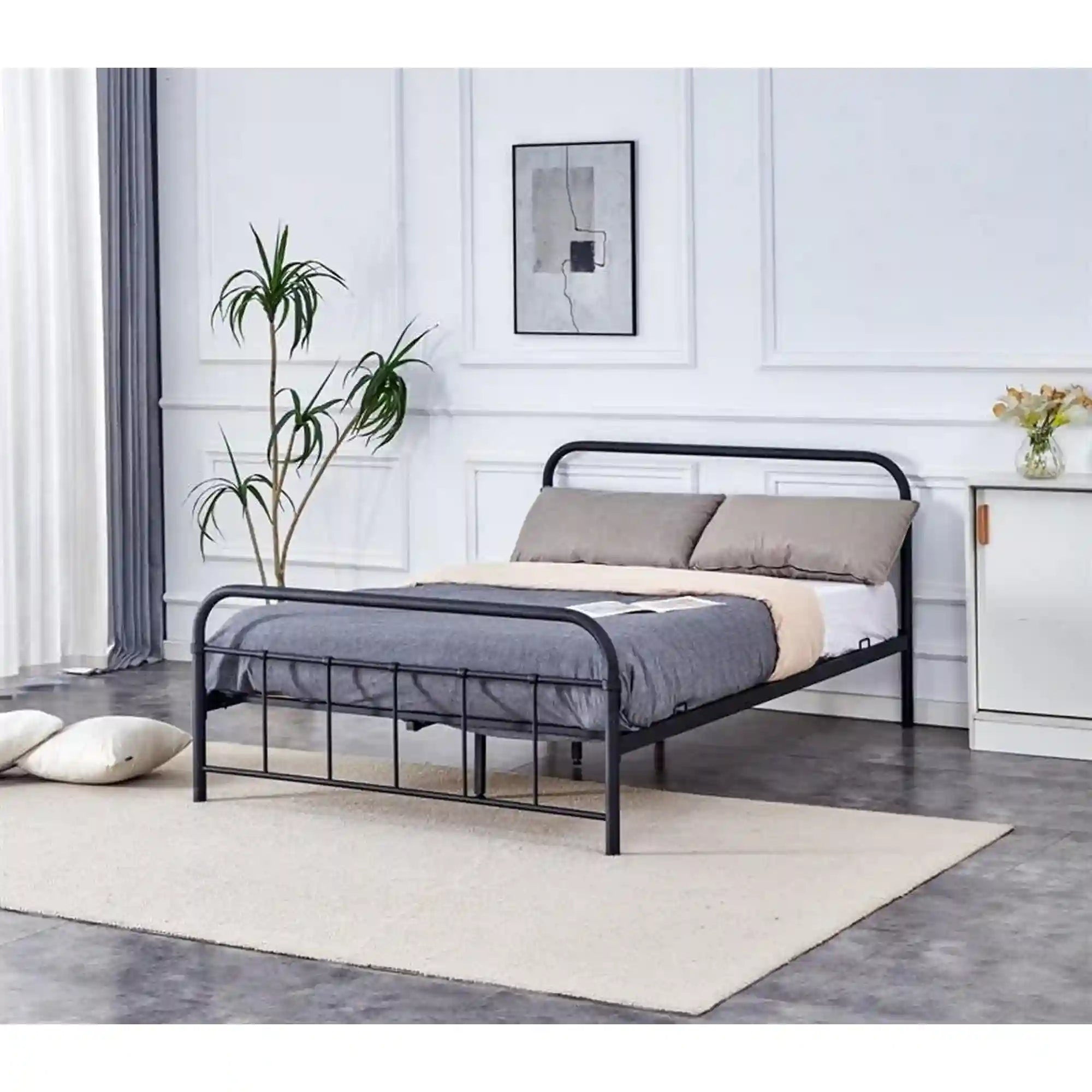 Pat HOUSTON 140x200 OCN-36878, negru