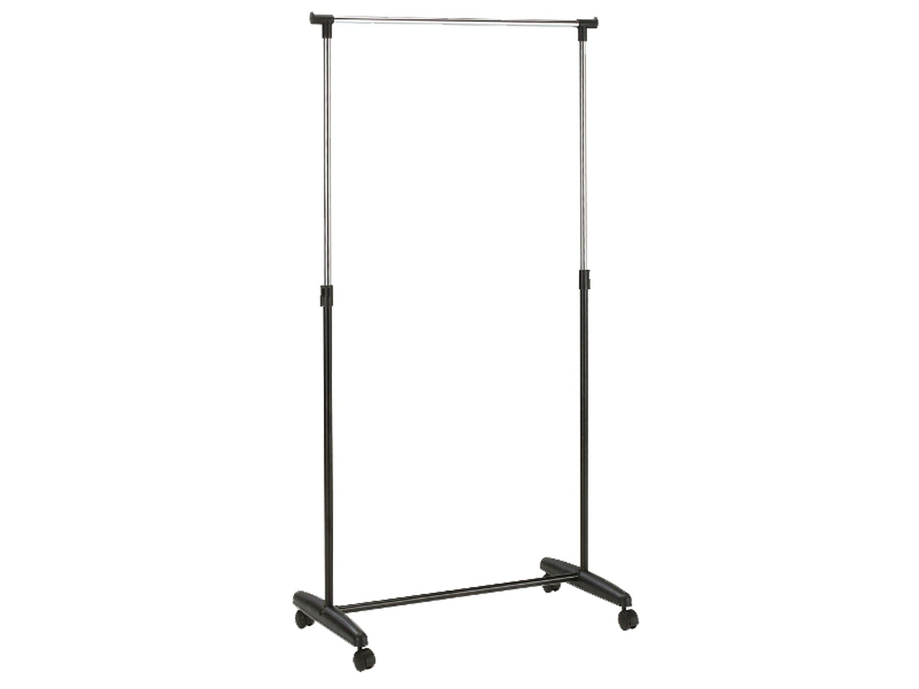 Suport umerase NOVA, negru/crom, metal/plastic, 85x43x95/160 cm