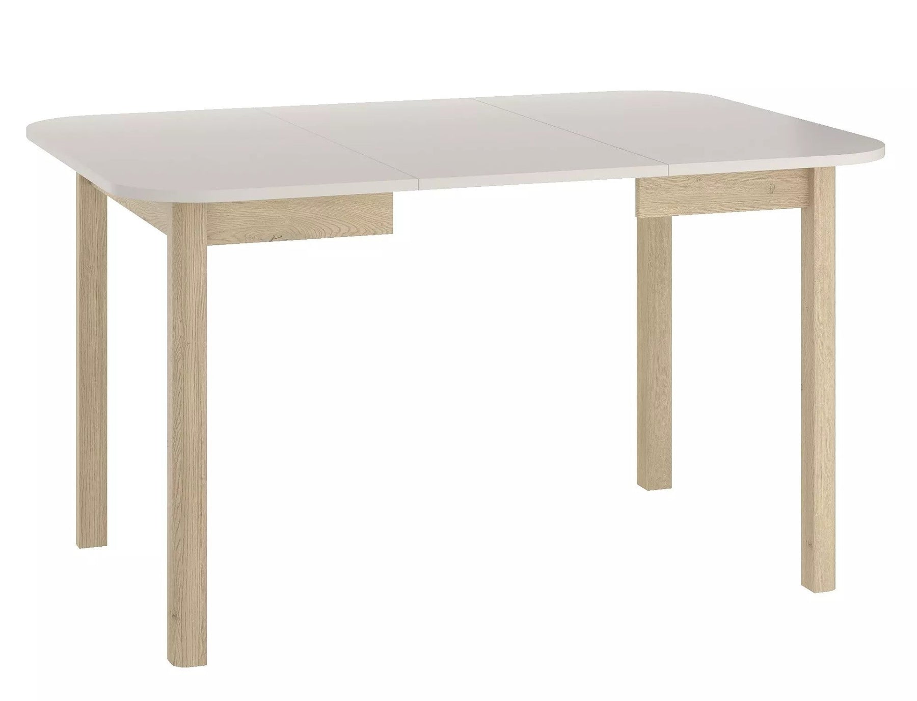 Masa extensibila DANTE II, casmir/stejar, PAL laminat, 90/130x90x75 cm