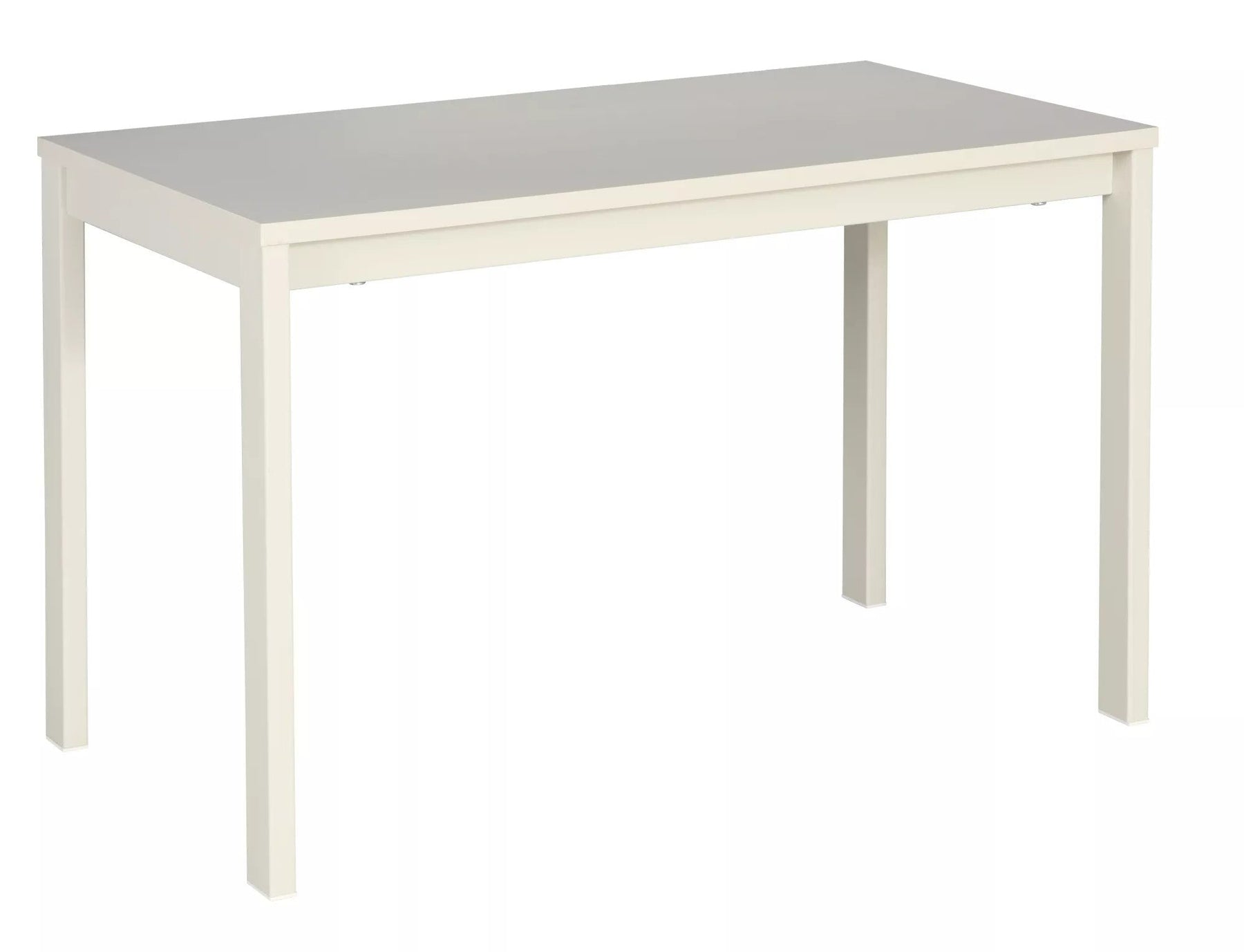 Masuta FROST L3, alb, PAL laminat/metal, 75x40x48 cm