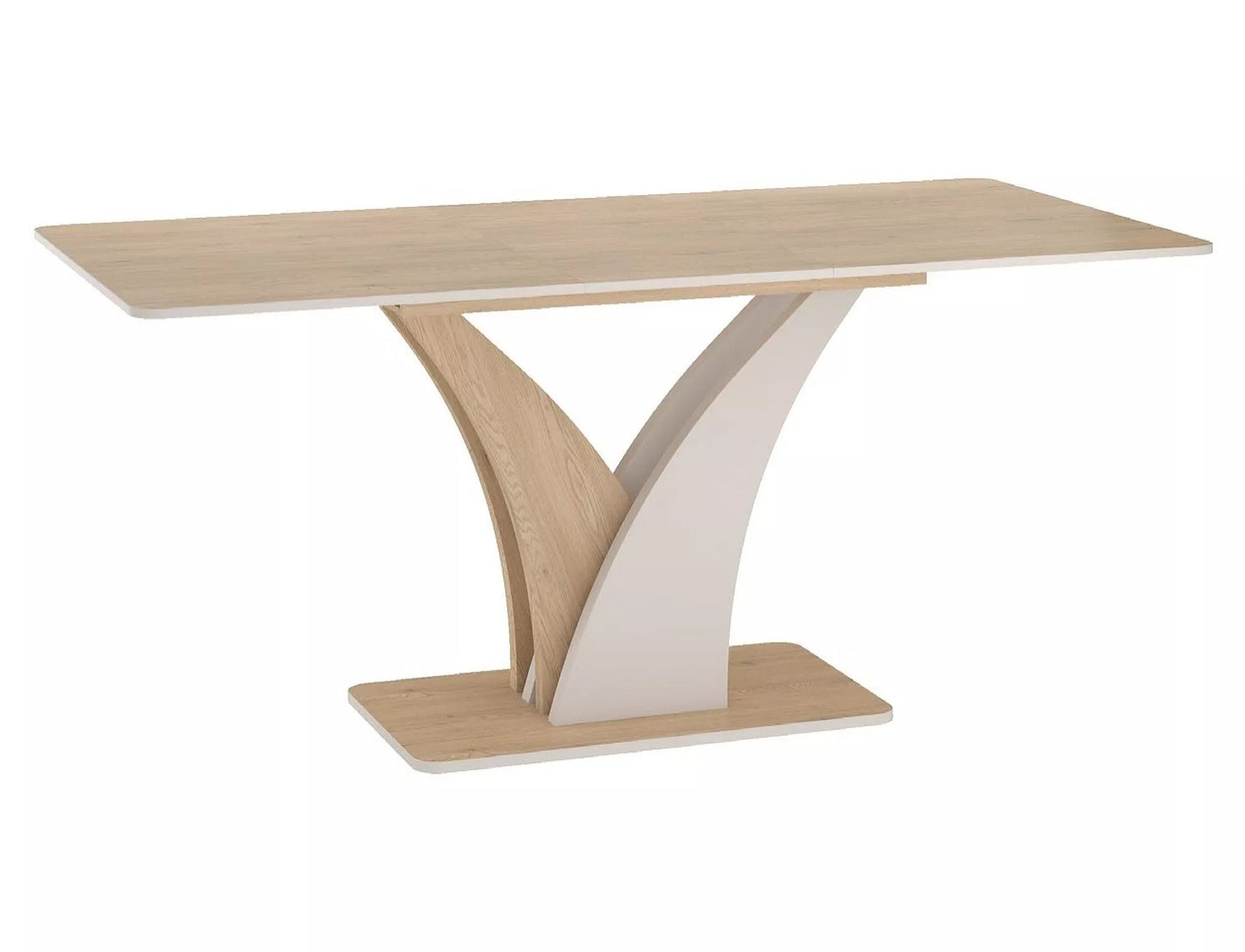 Masa extensibila VENTO, stejar/casmir, PAL laminat, 120/160x68x76 cm