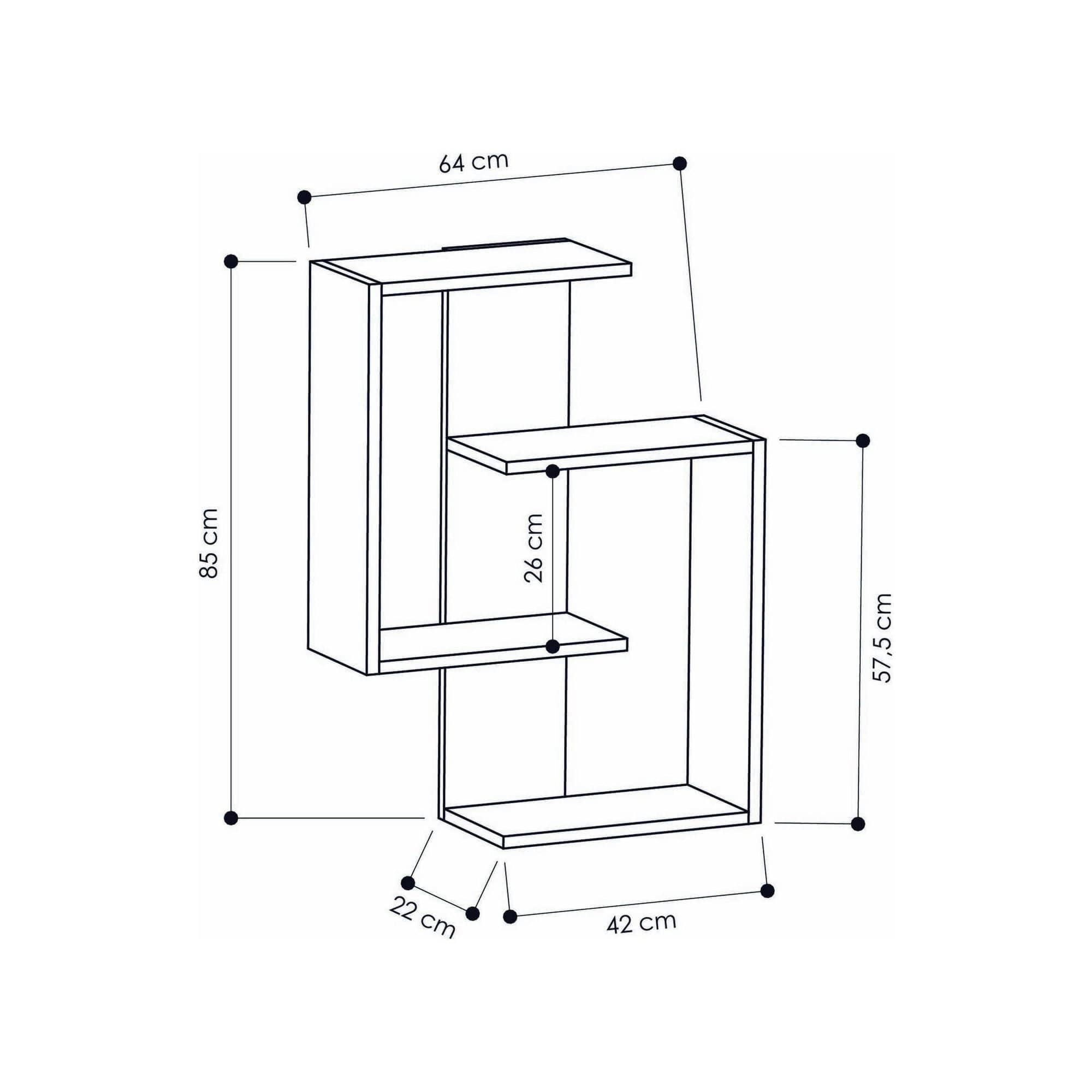 Raft AMSTERDAM OCN-30908, gri antracit/nuc