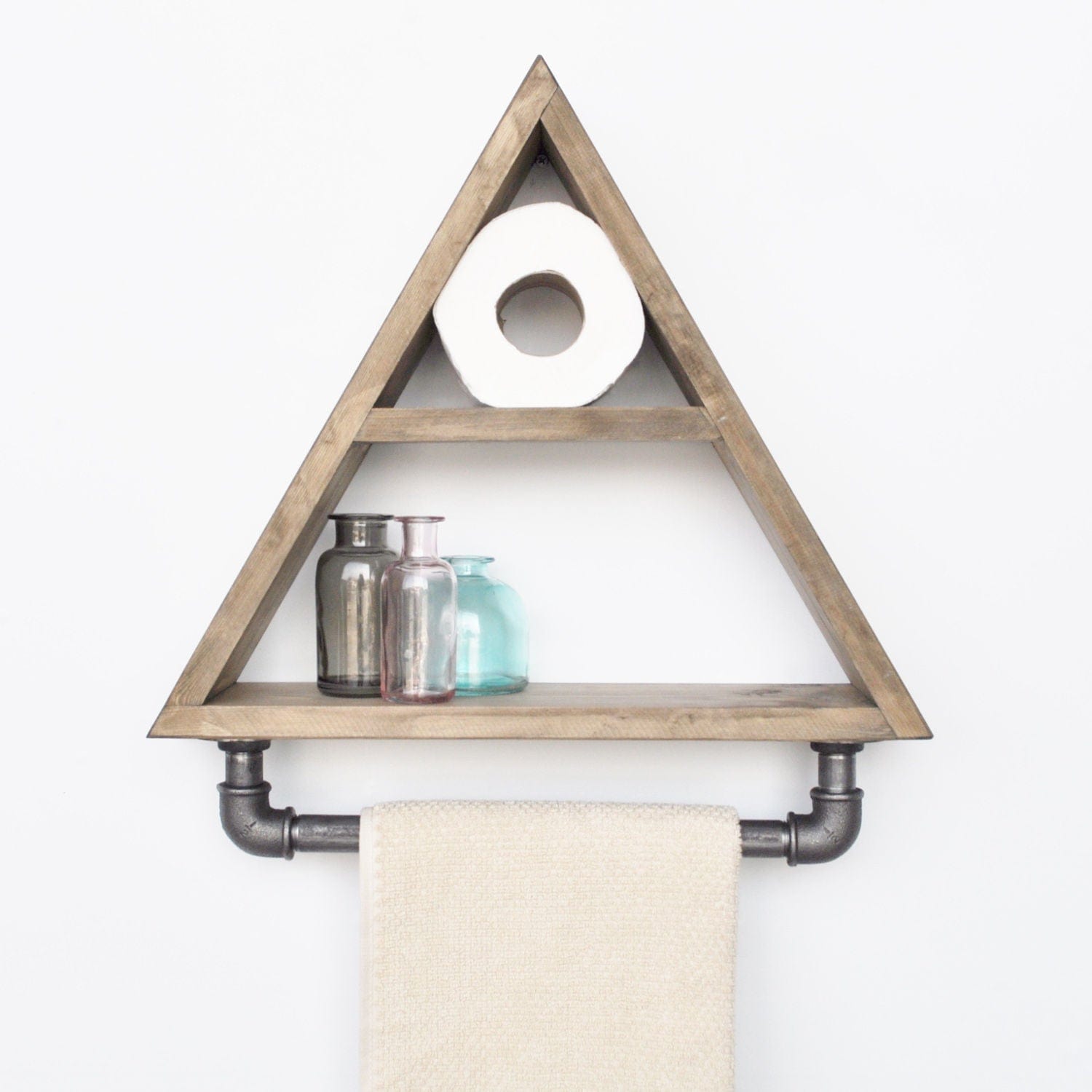 Raft AMSTERDAM OCN-30915, stejar/gri