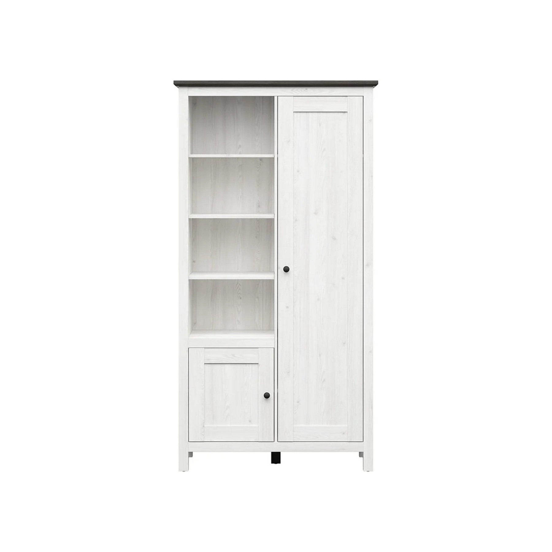 Dulap HESEN, zada sibiu deschis/pin larico, PAL, 106x44x203 cm