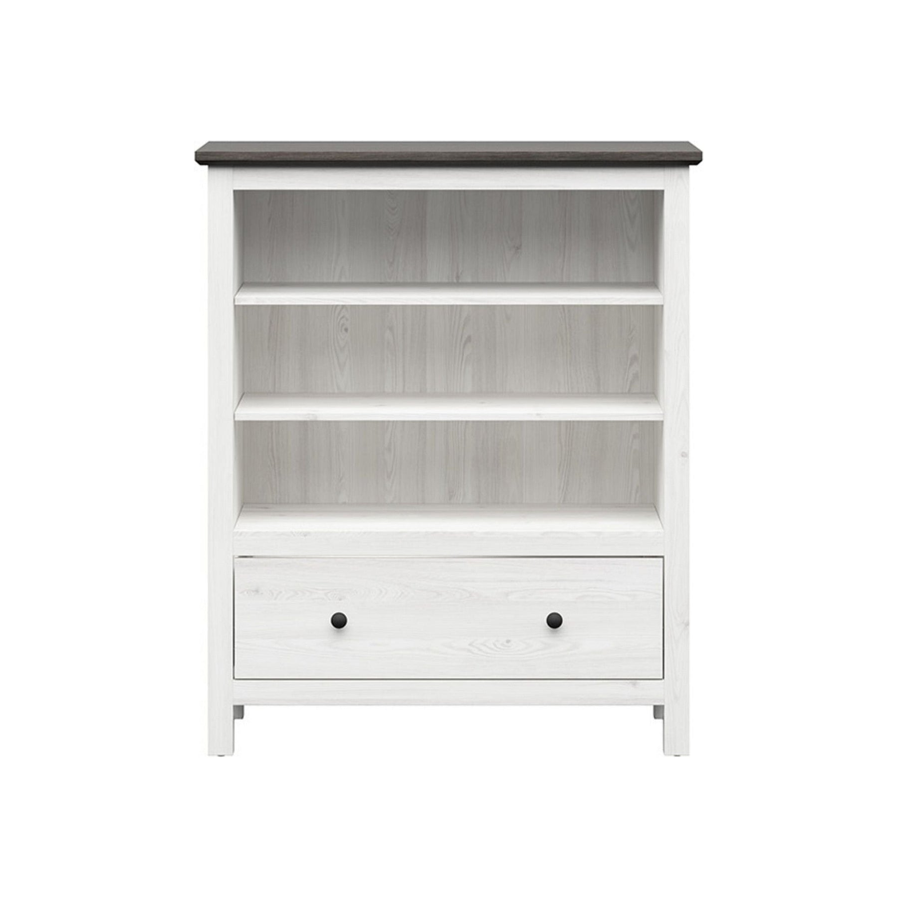 Comoda HESEN, zada sibiu dechis/pin larico, PAL, 101x44x121 cm