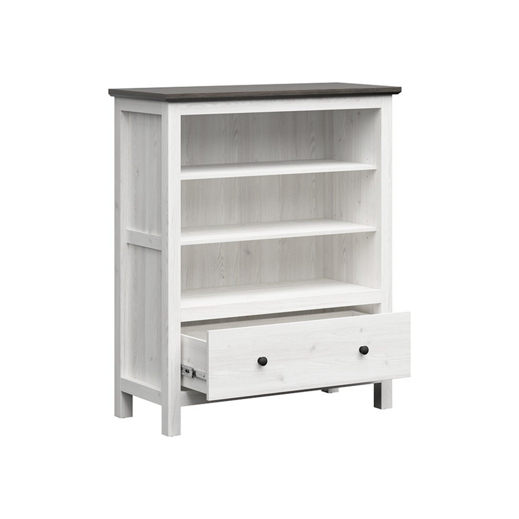 Comoda HESEN, zada sibiu dechis/pin larico, PAL, 101x44x121 cm