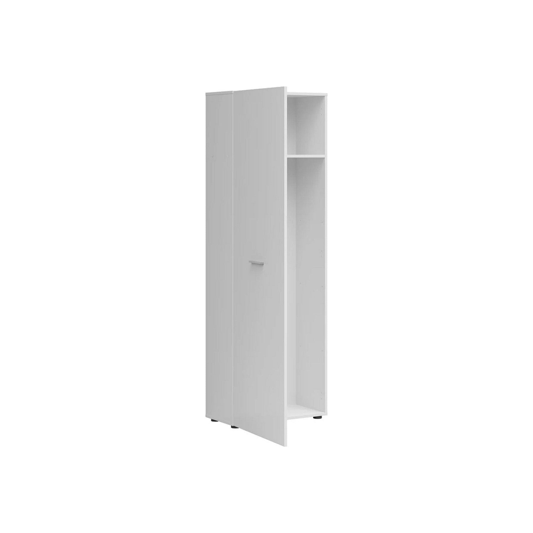 Dulap NENO, alb, PAL, 60x32x179 cm