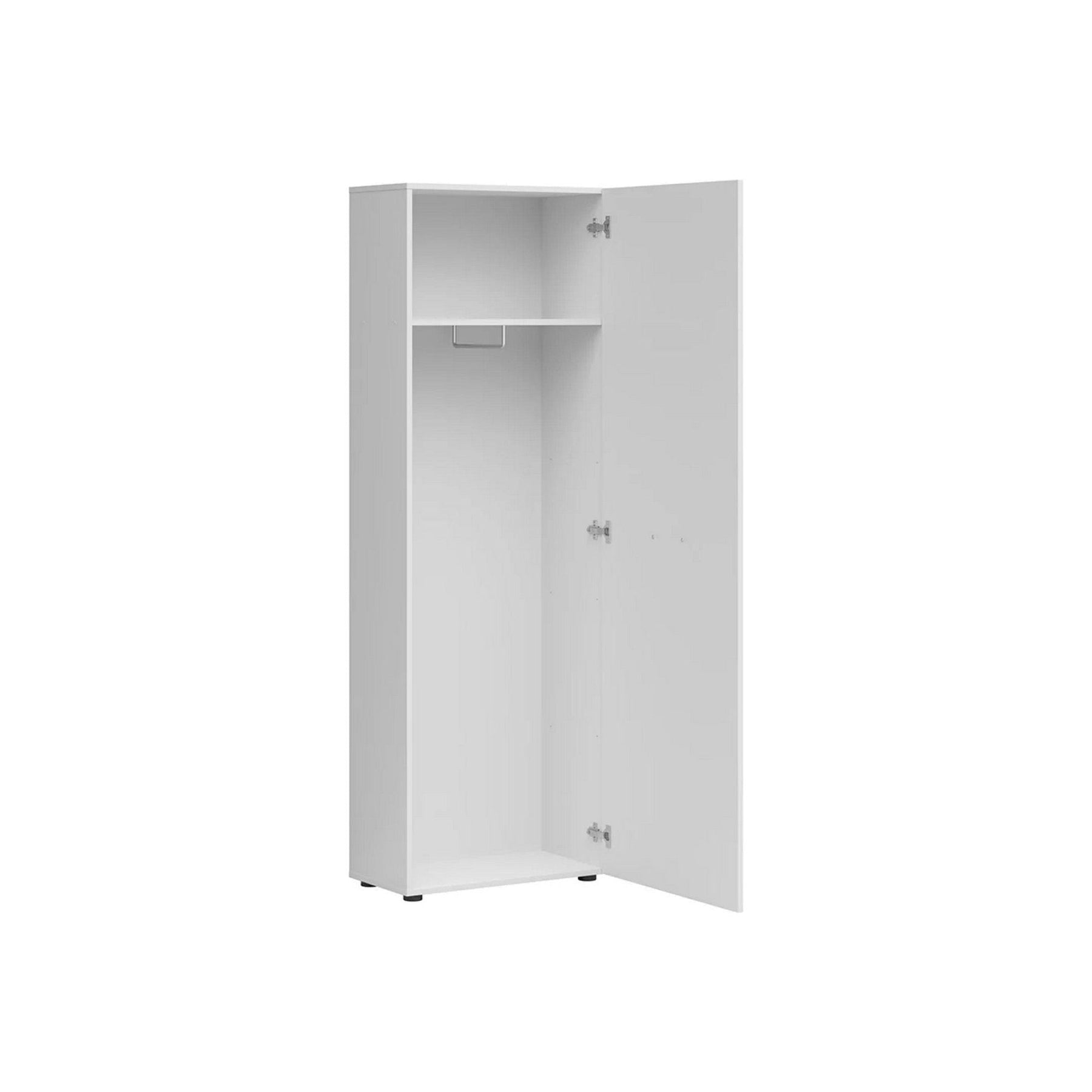 Dulap NENO, alb, PAL, 60x32x179 cm