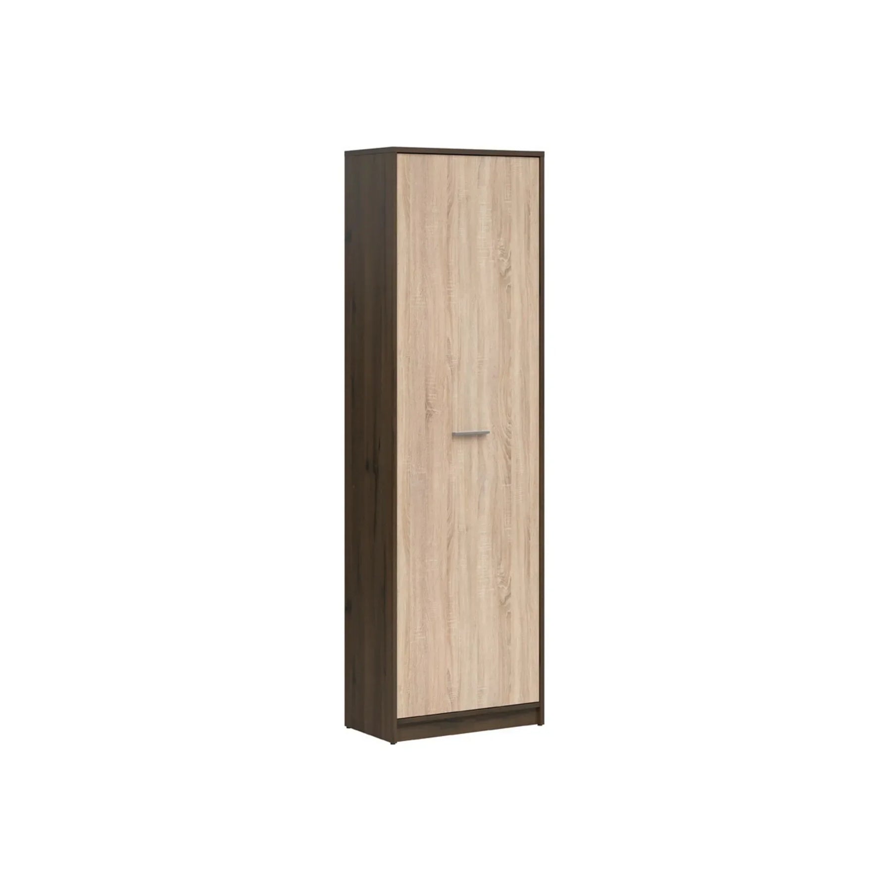 Dulap NEPO PLUS, stejar nobil/stejar sonoma, PAL laminat, cu o usa, 60x34x197 cm