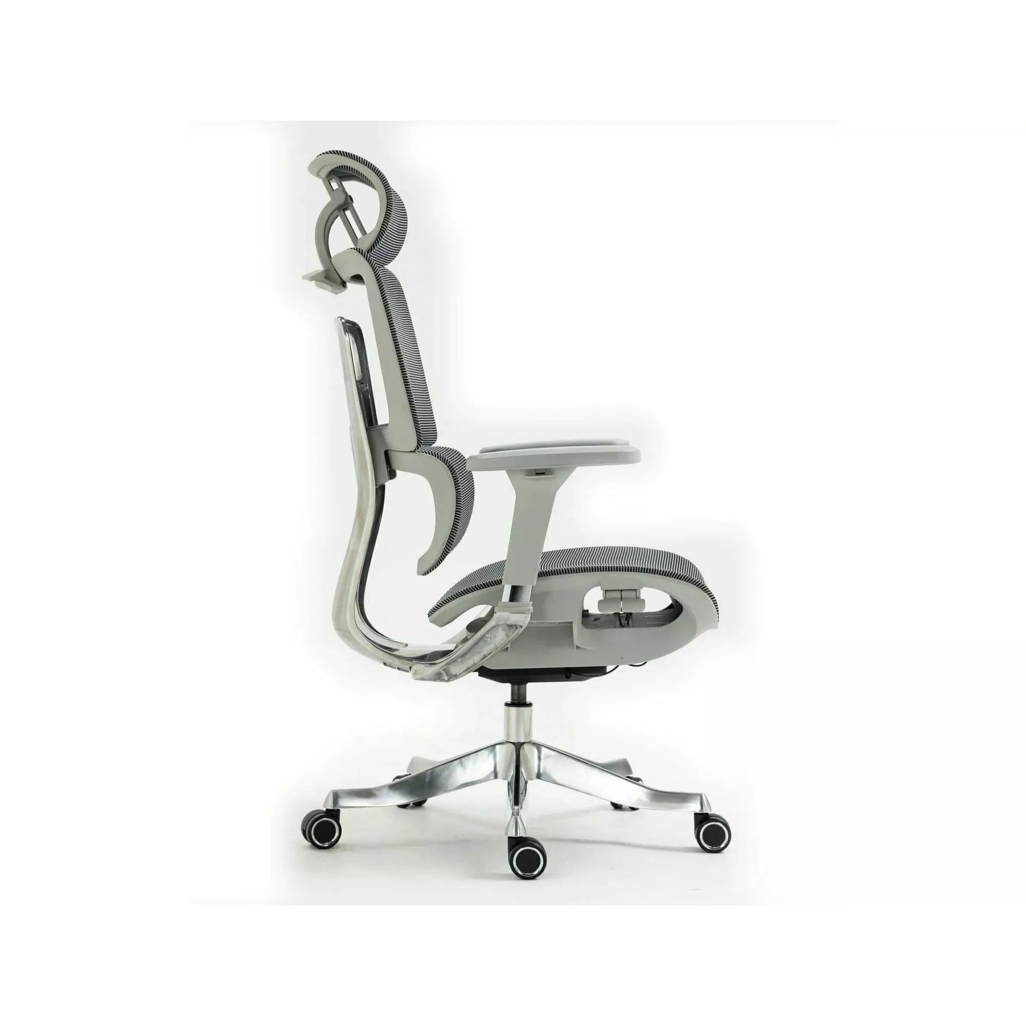 Scaun birou DETROIT OCN-38514, gri/crom