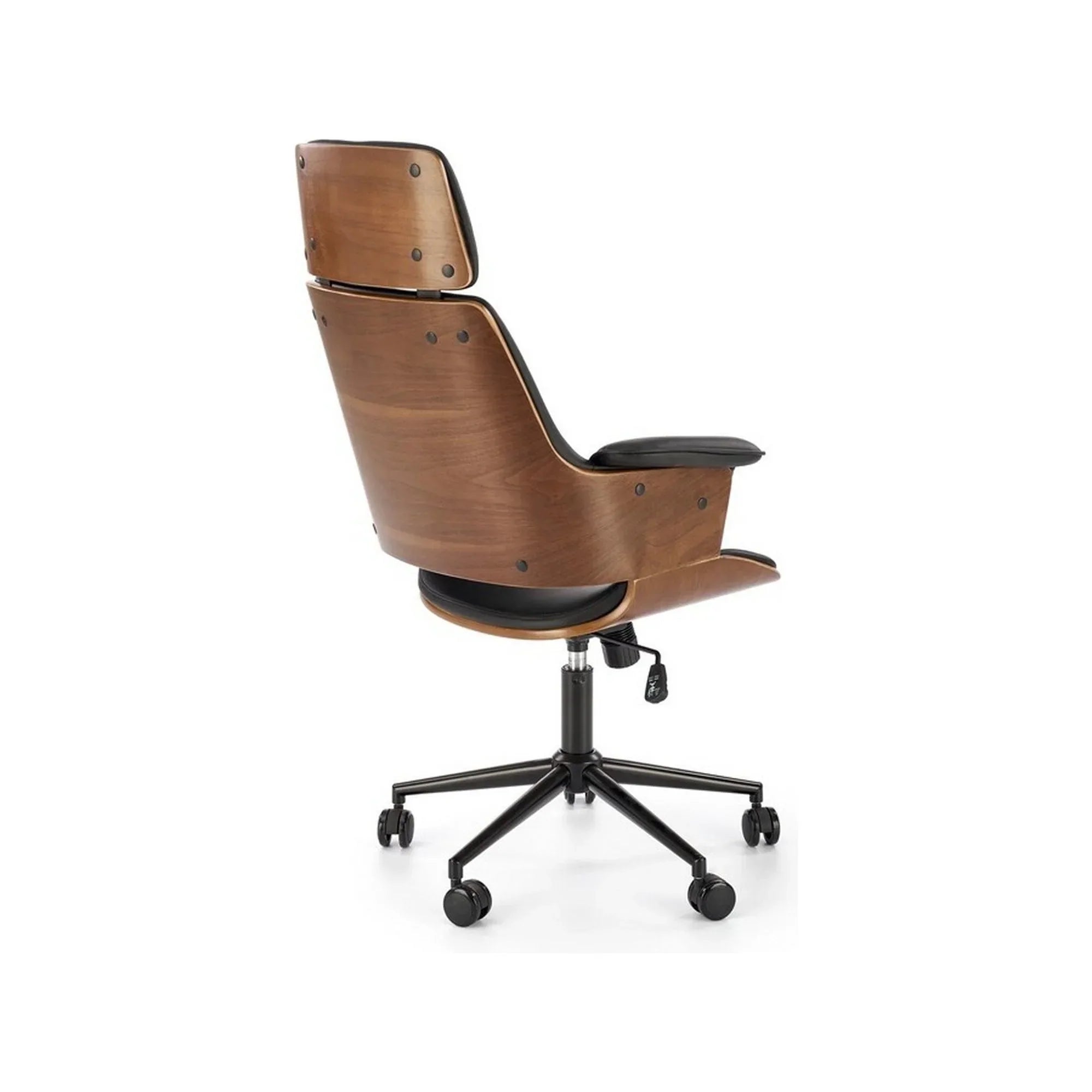 Scaun birou HOUSTON OCN-35946, negru/nuc