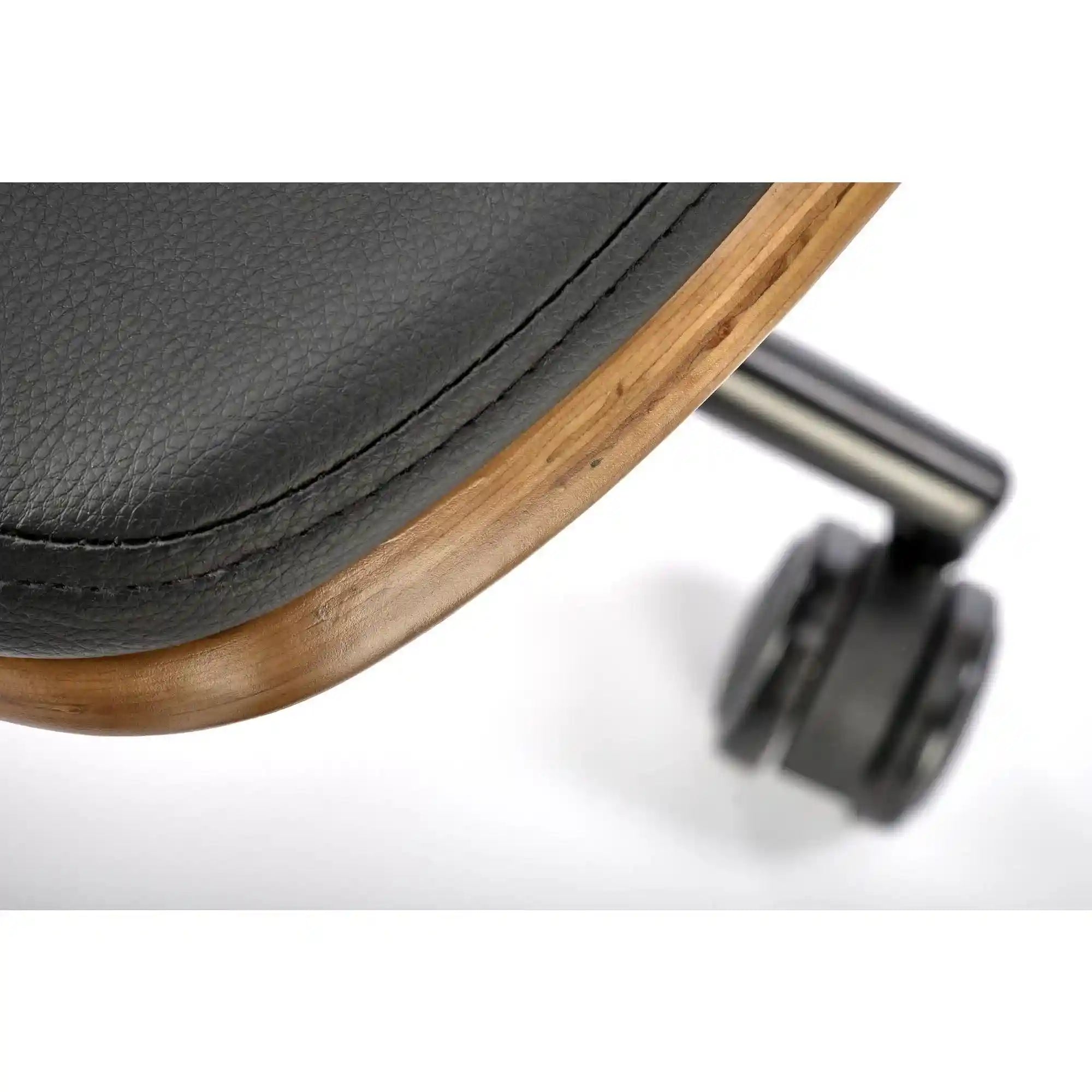 Scaun birou HOUSTON OCN-35946, negru/nuc