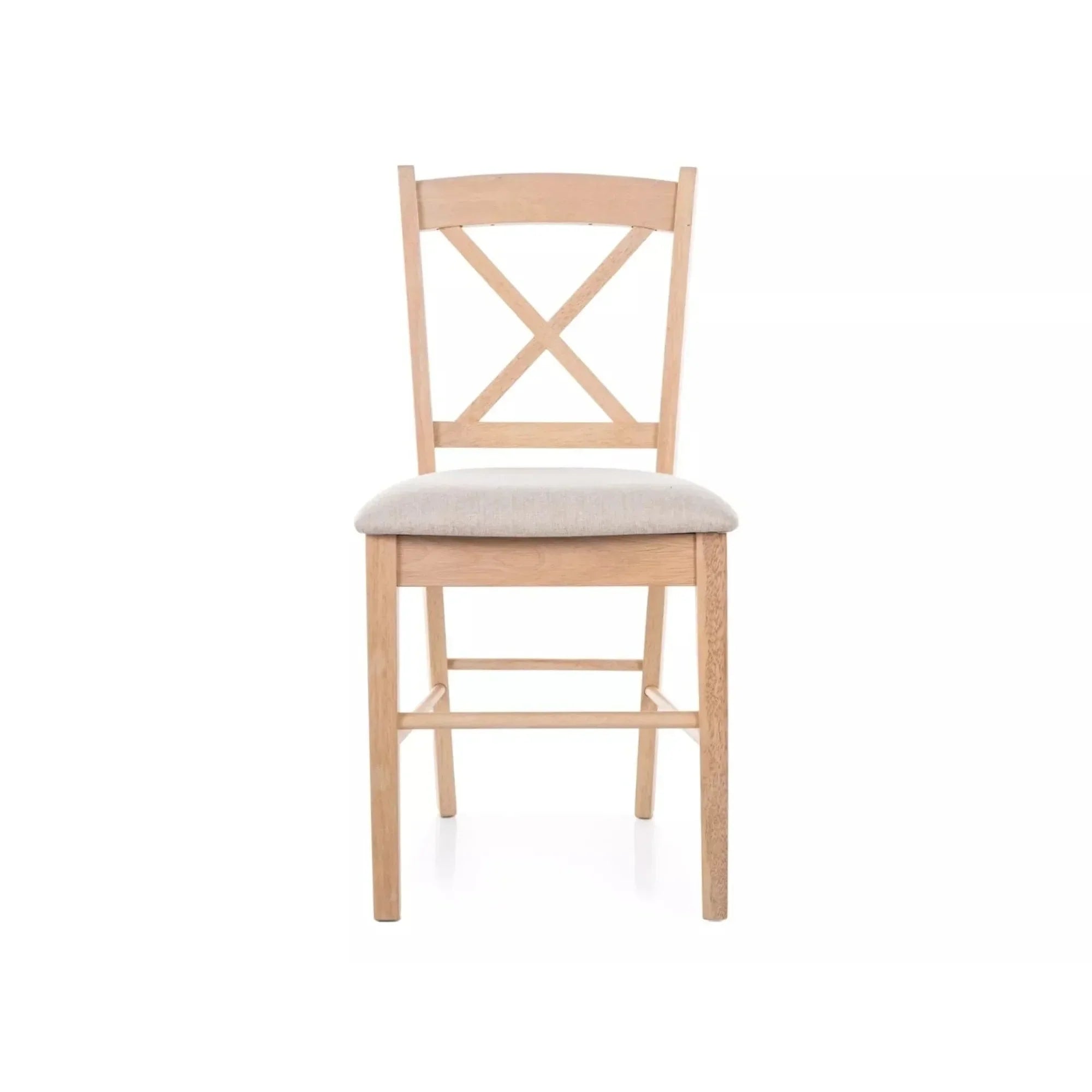 Scaun DETROIT OCN-38516, bej deschis/stejar