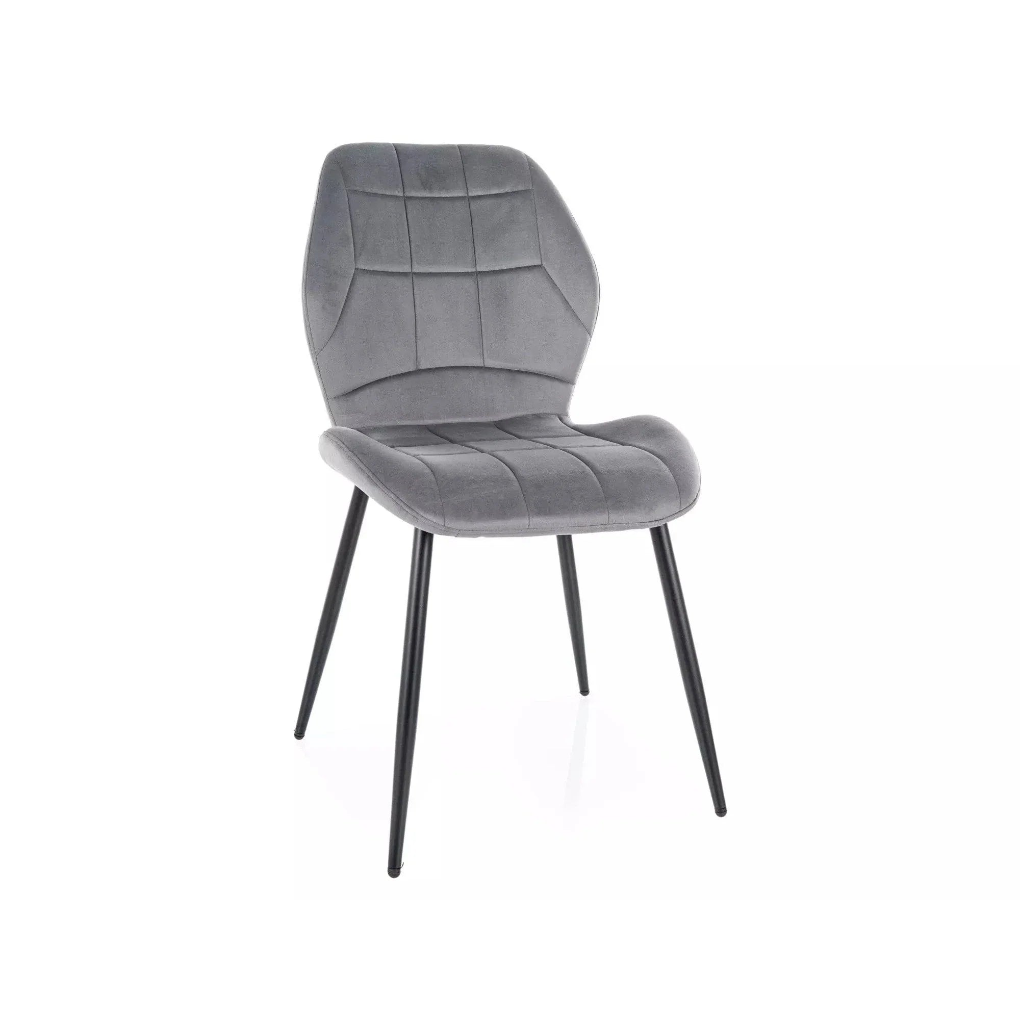 Scaun DETROIT OCN-38523, gri/negru