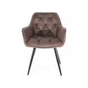 Scaun DETROIT OCN-38527, cappuccino/negru