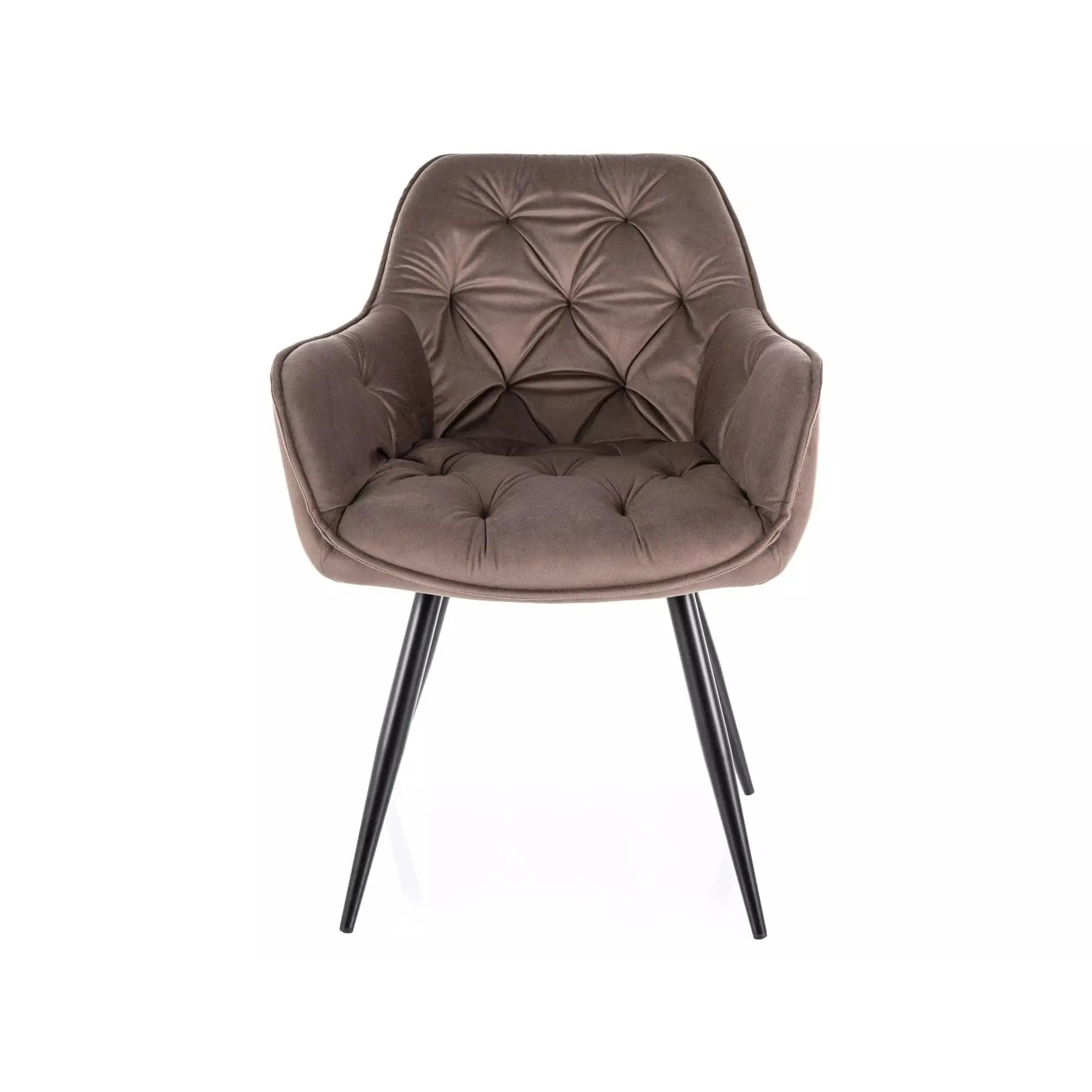 Scaun DETROIT OCN-38527, cappuccino/negru