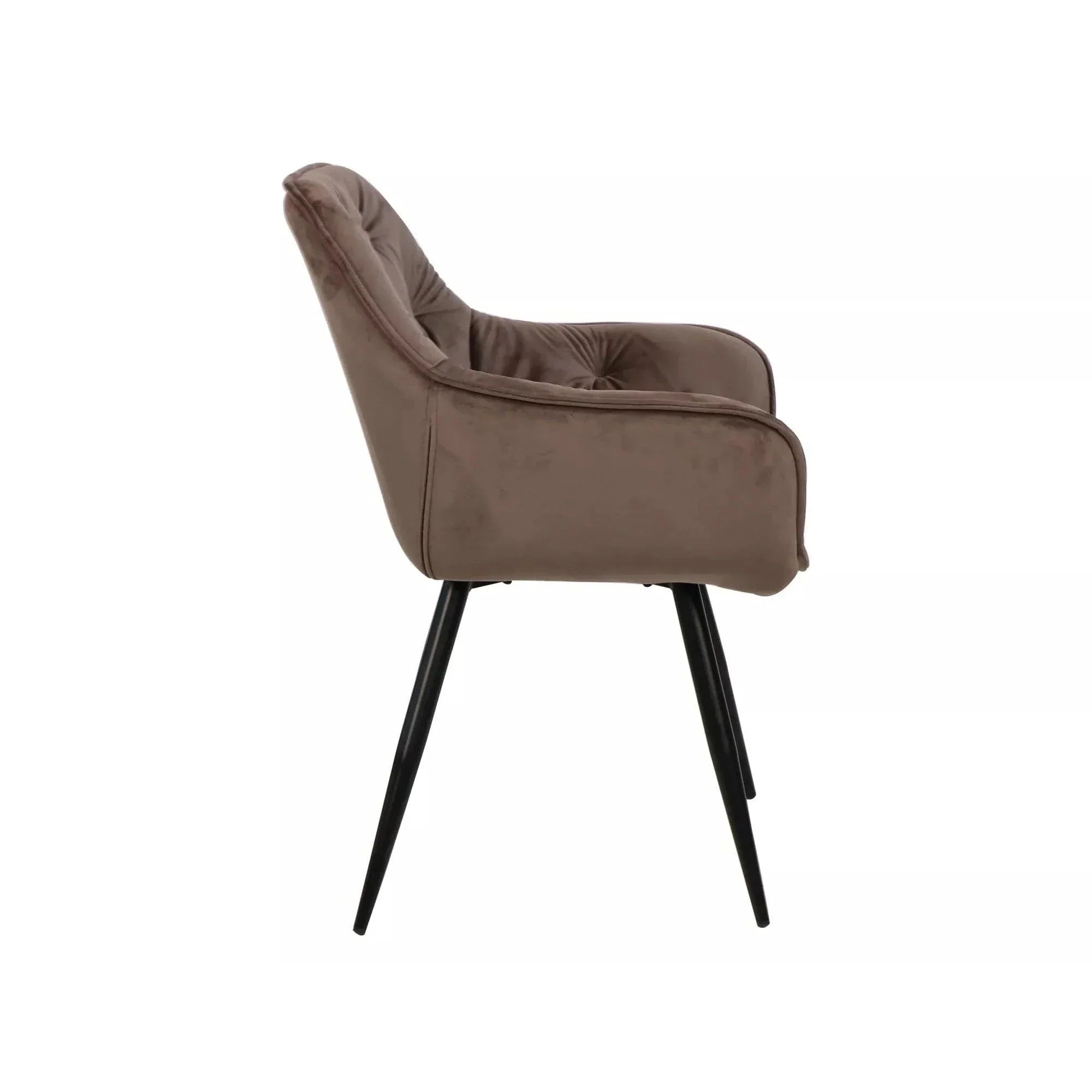 Scaun DETROIT OCN-38527, cappuccino/negru