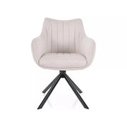 Scaun DETROIT OCN-38528, bej deschis/negru