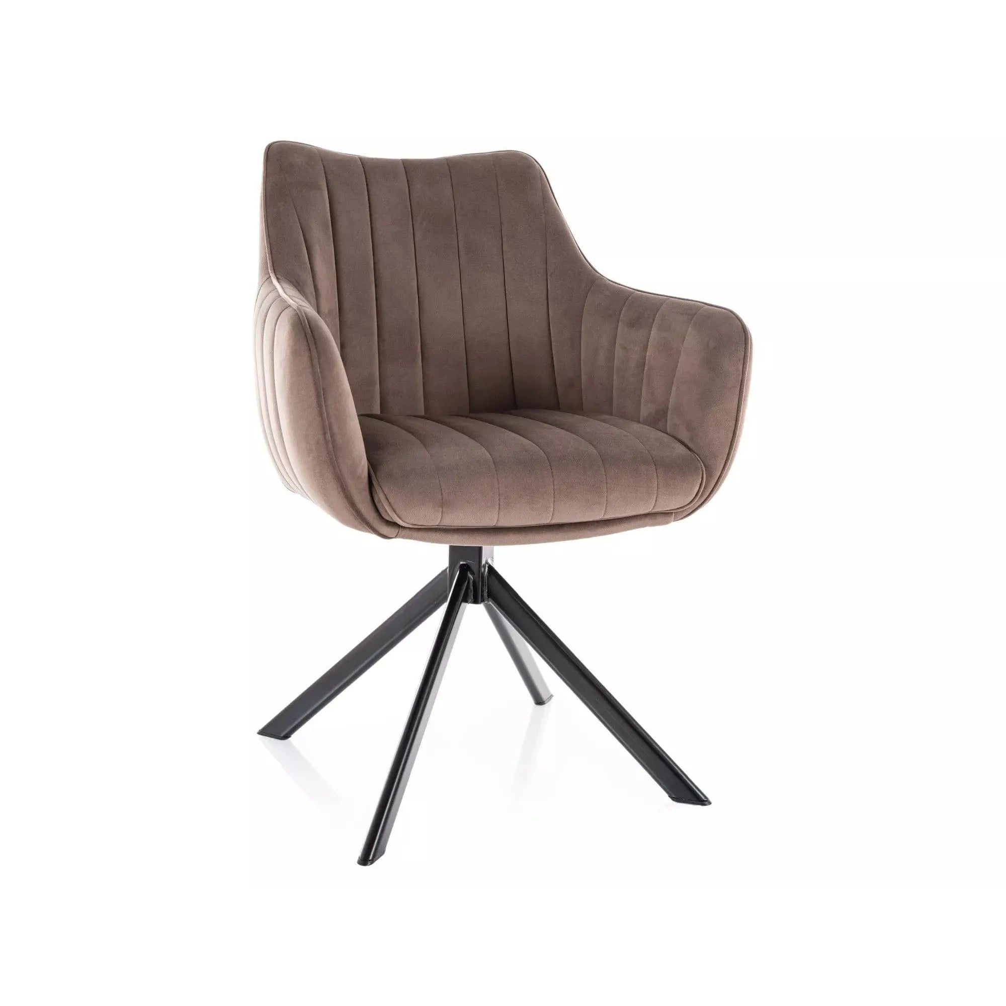 Scaun DETROIT OCN-38530, cappuccino/negru