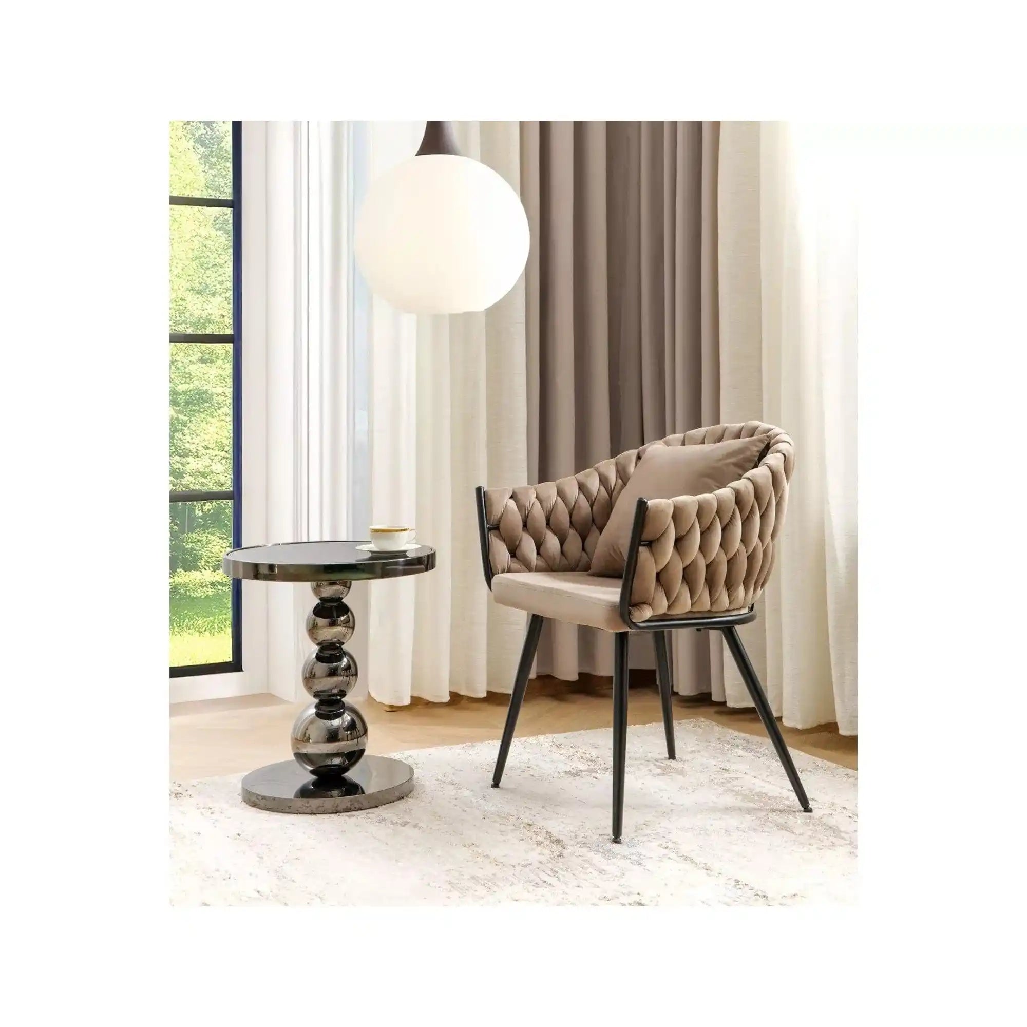 Scaun DETROIT OCN-38533, bej inchis