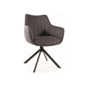 Scaun DETROIT OCN-38576, gri inchis/negru