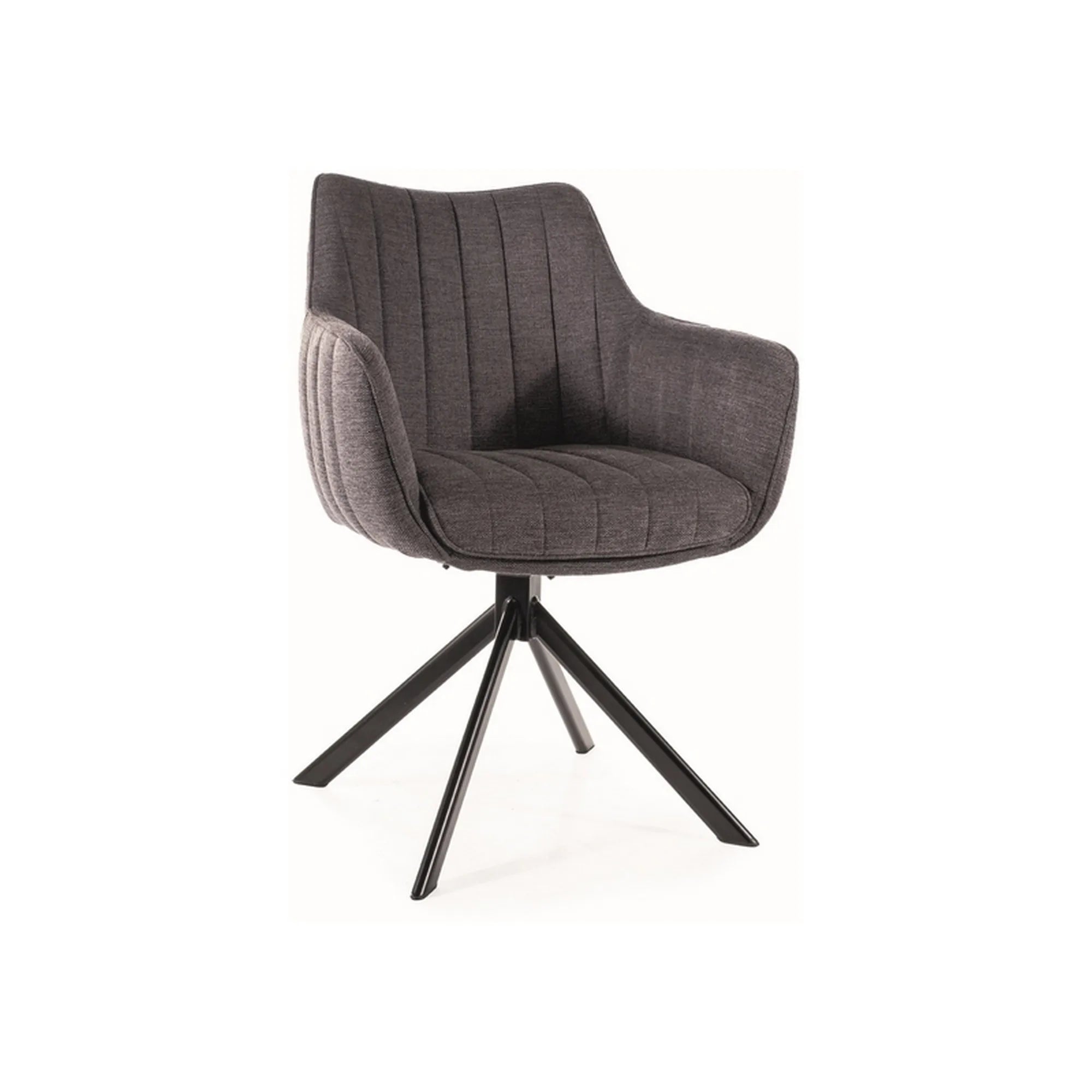 Scaun DETROIT OCN-38576, gri inchis/negru