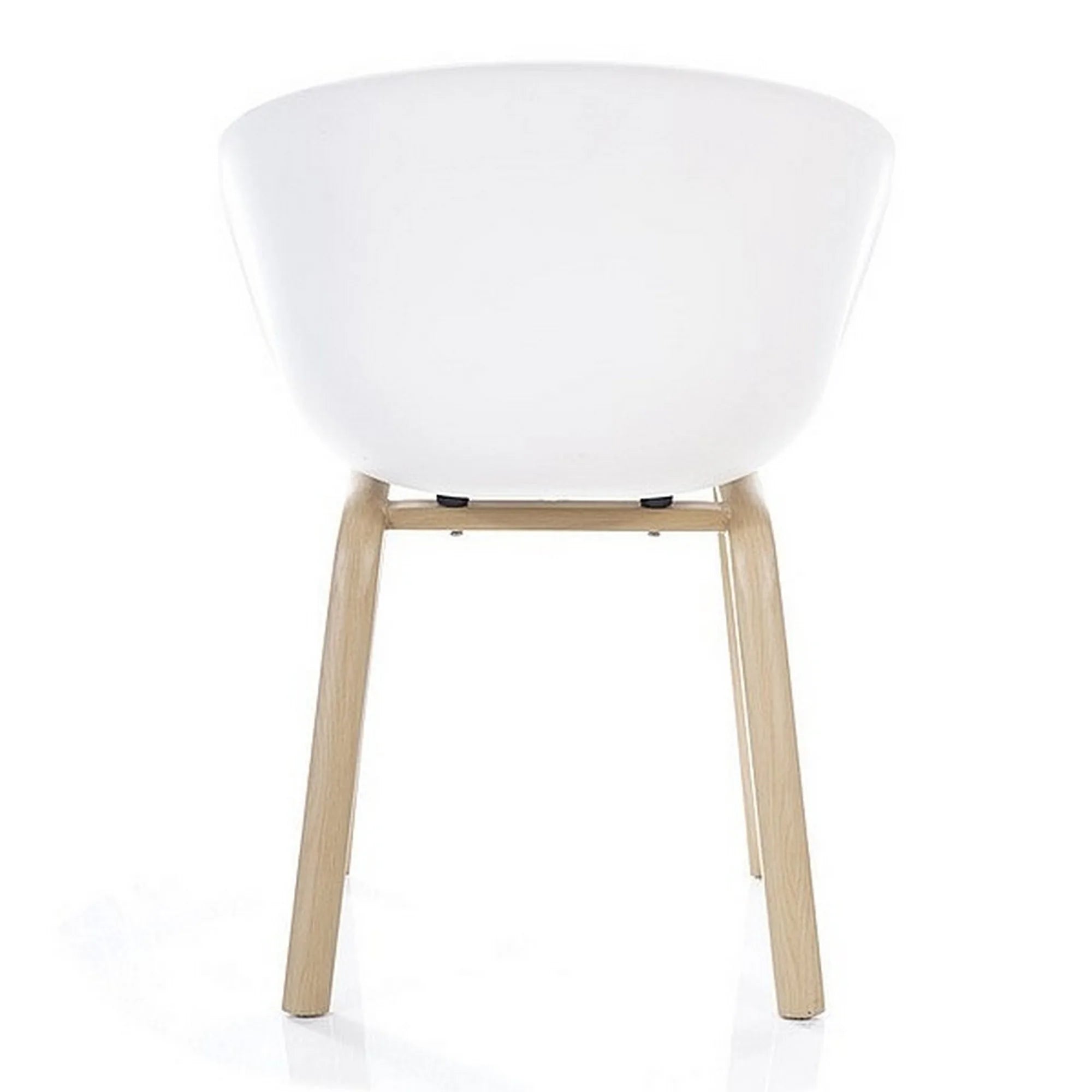 Scaun DETROIT OCN-38584, alb/stejar