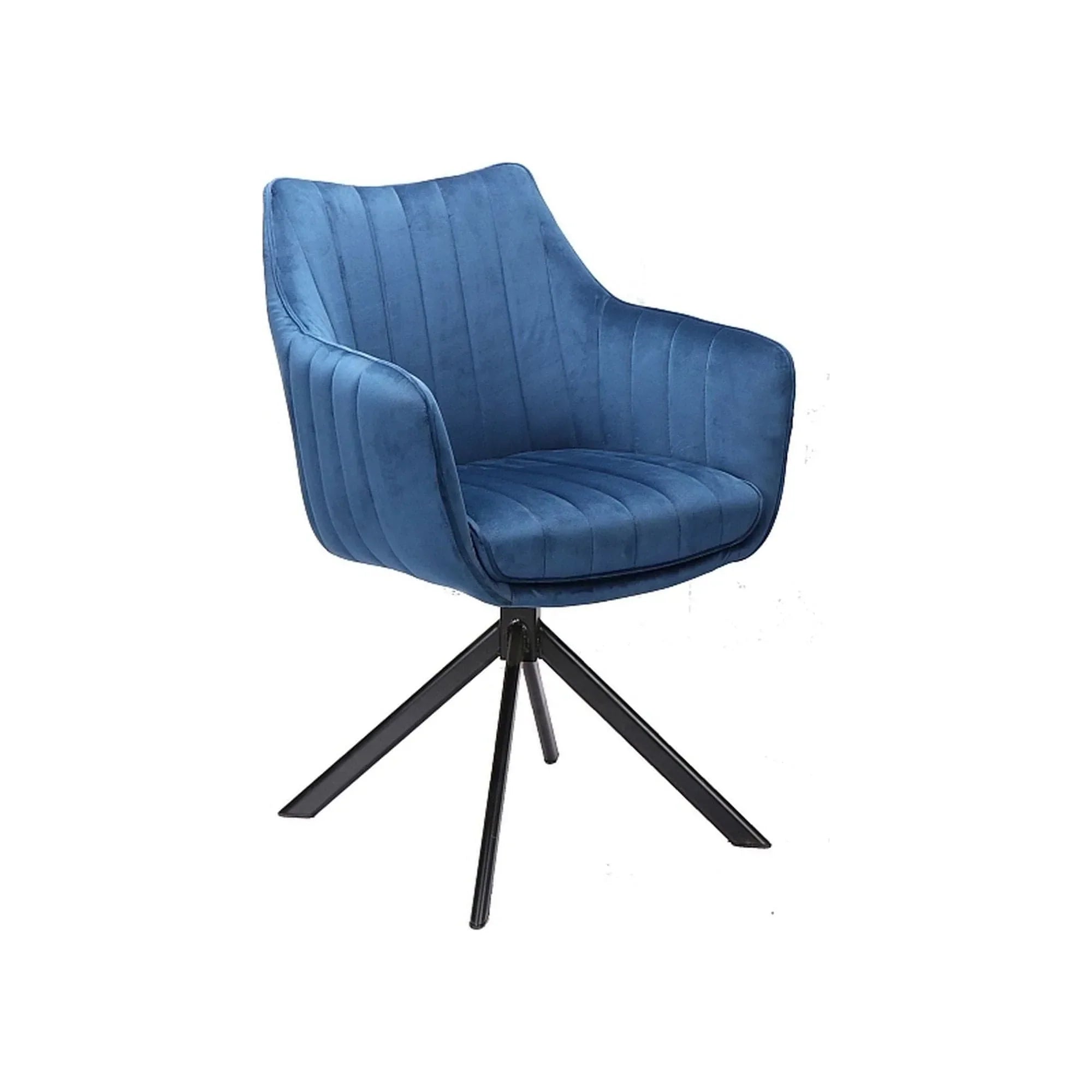 Scaun DETROIT OCN-38671, albastru/negru