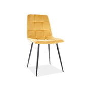 Scaun DETROIT OCN-38676, galben/negru