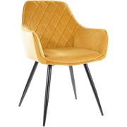 Scaun DETROIT OCN-38681, galben/negru