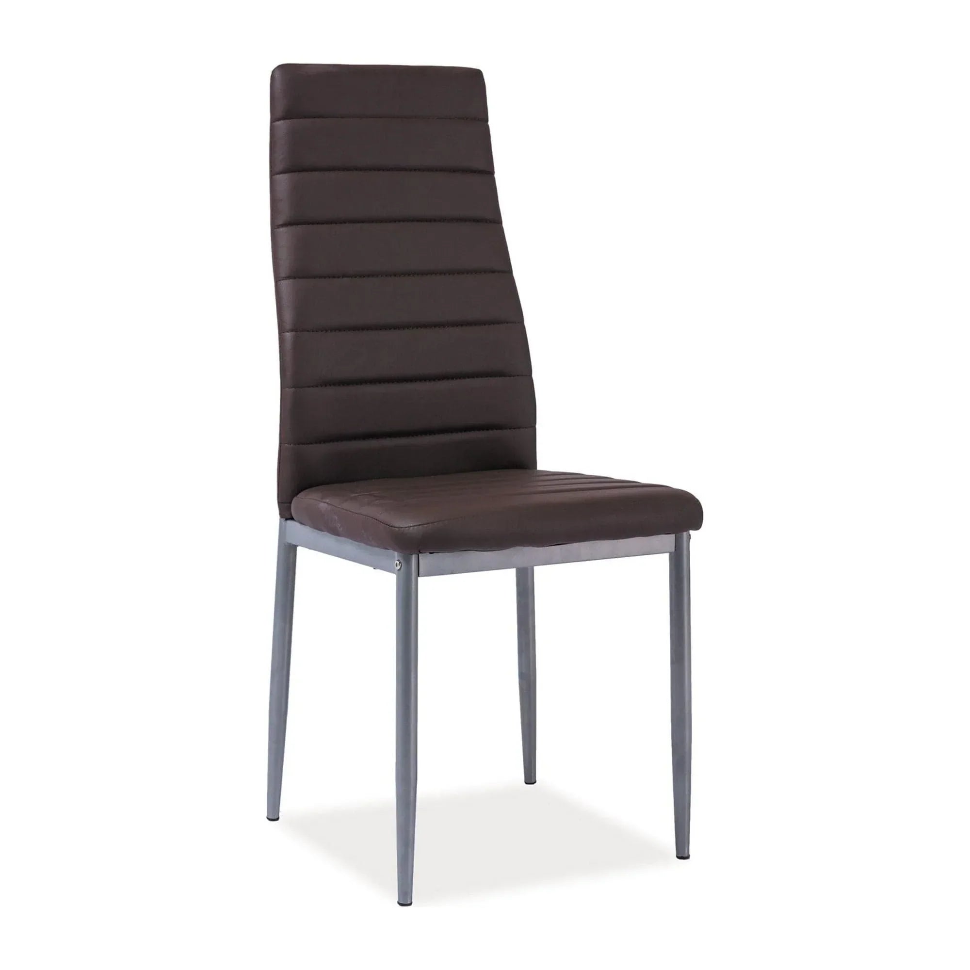 Scaun DETROIT OCN-38699, maro/argintiu