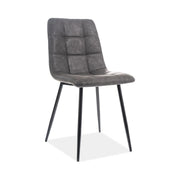 Scaun DETROIT OCN-38703, gri/negru