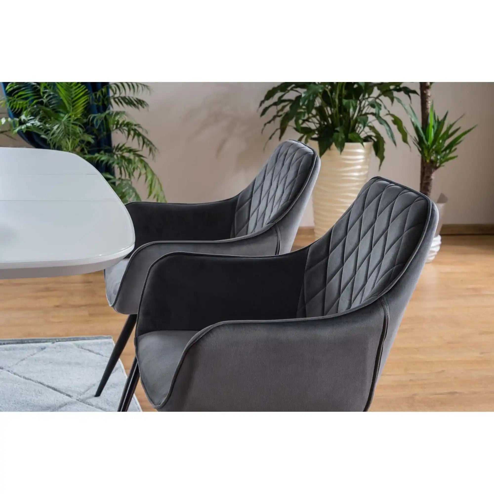 Scaun DETROIT OCN-38705, gri/negru