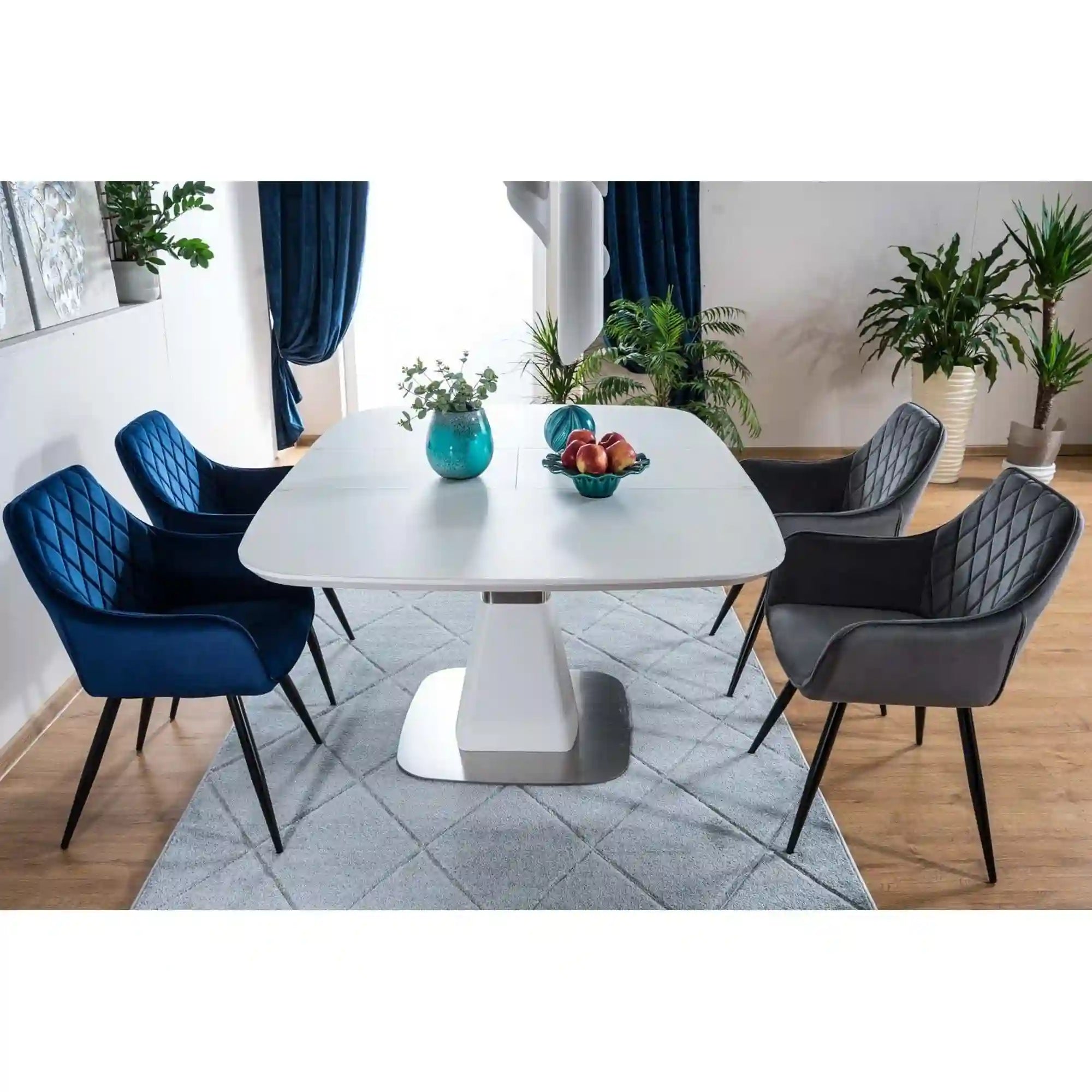 Scaun DETROIT OCN-38705, gri/negru