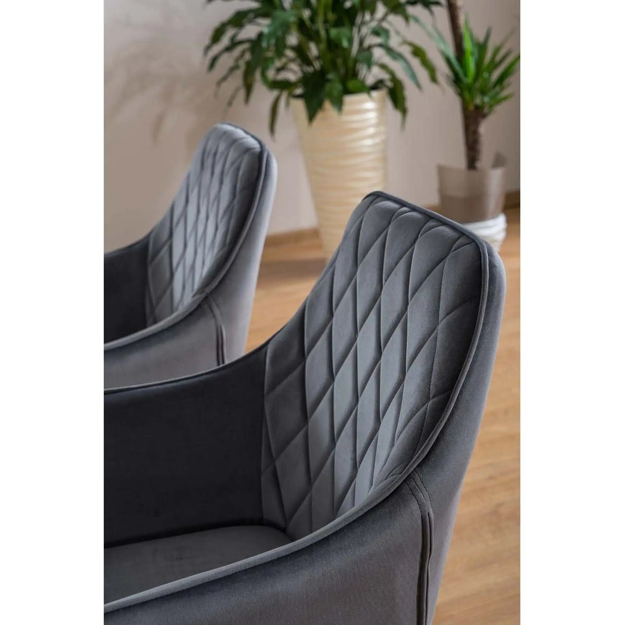 Scaun DETROIT OCN-38705, gri/negru