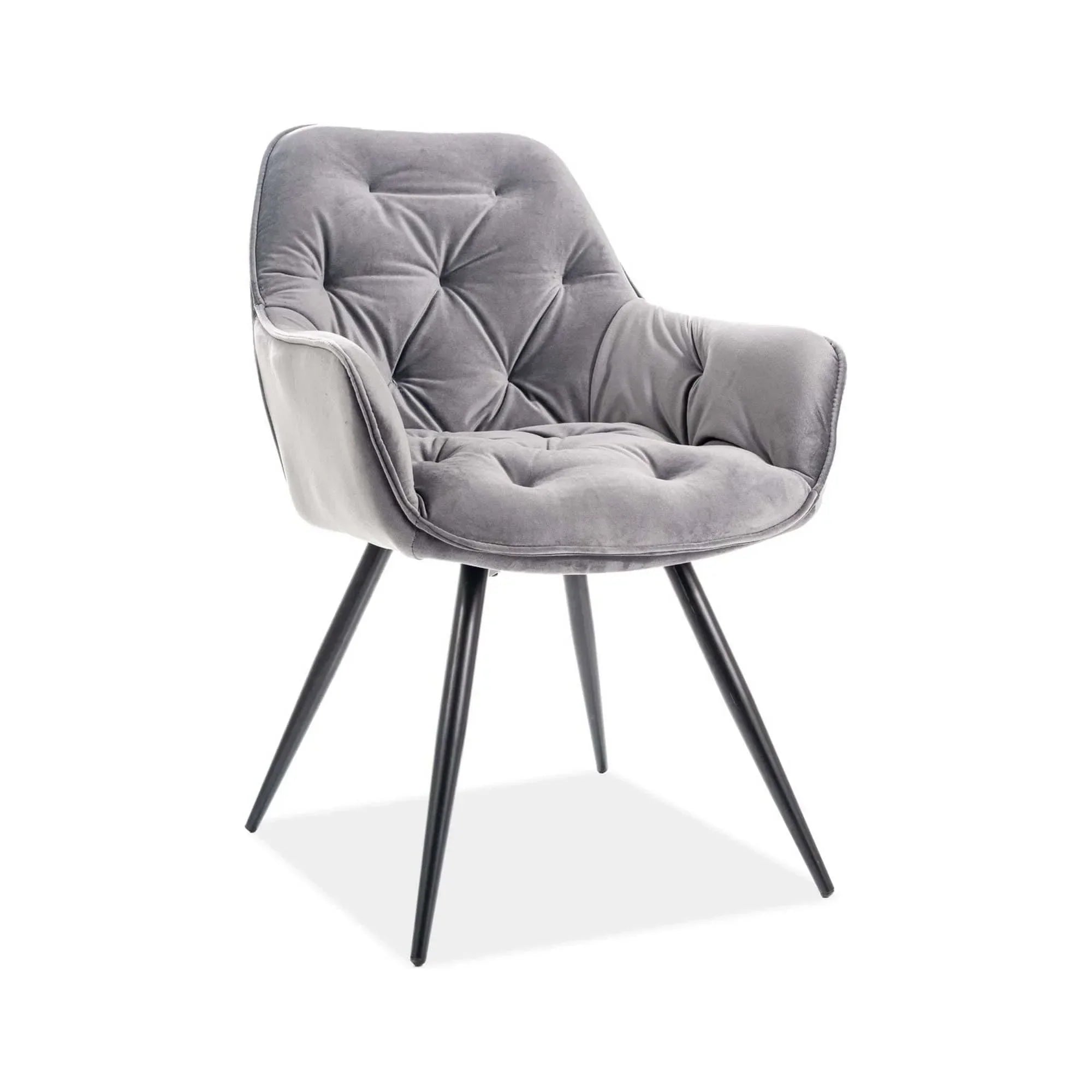 Scaun DETROIT OCN-38725, gri/negru